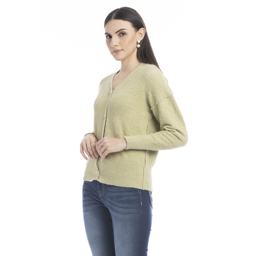 Hayden Button Front Sweater - Myra USA