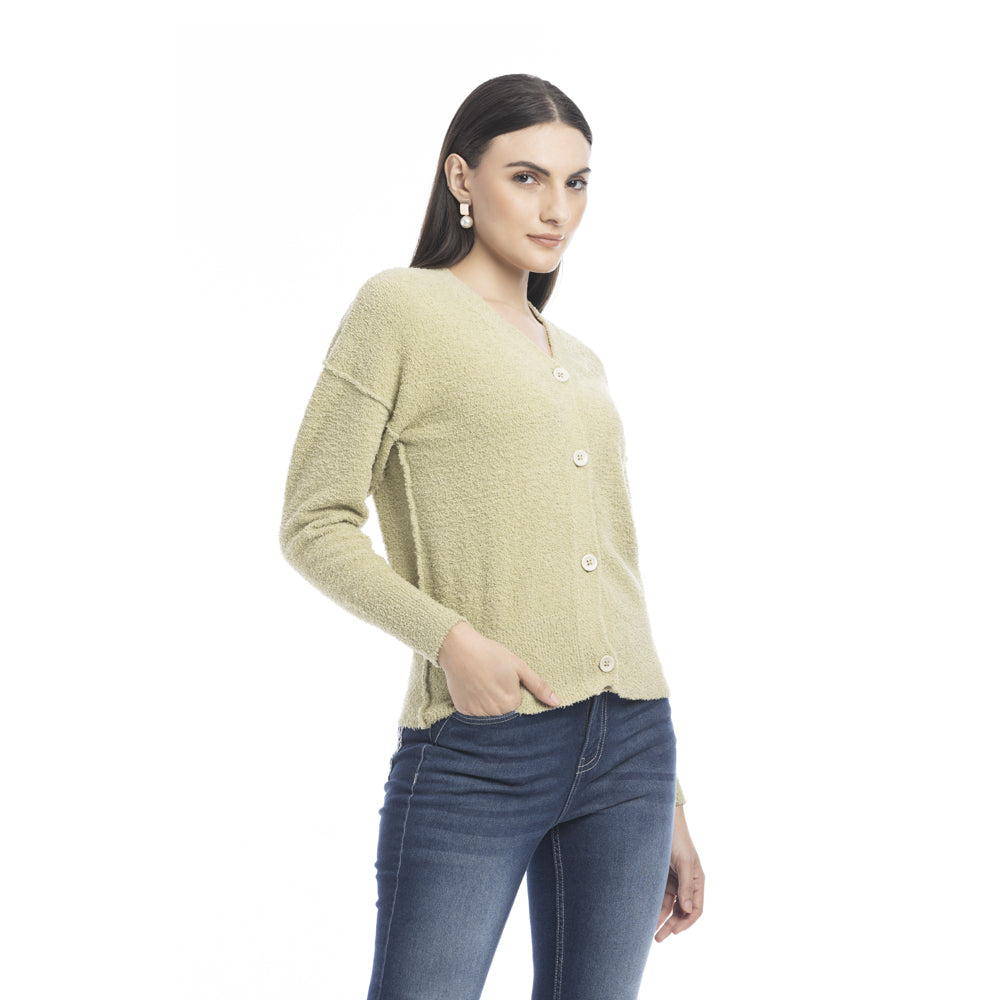 Hayden Button Front Sweater - Myra USA