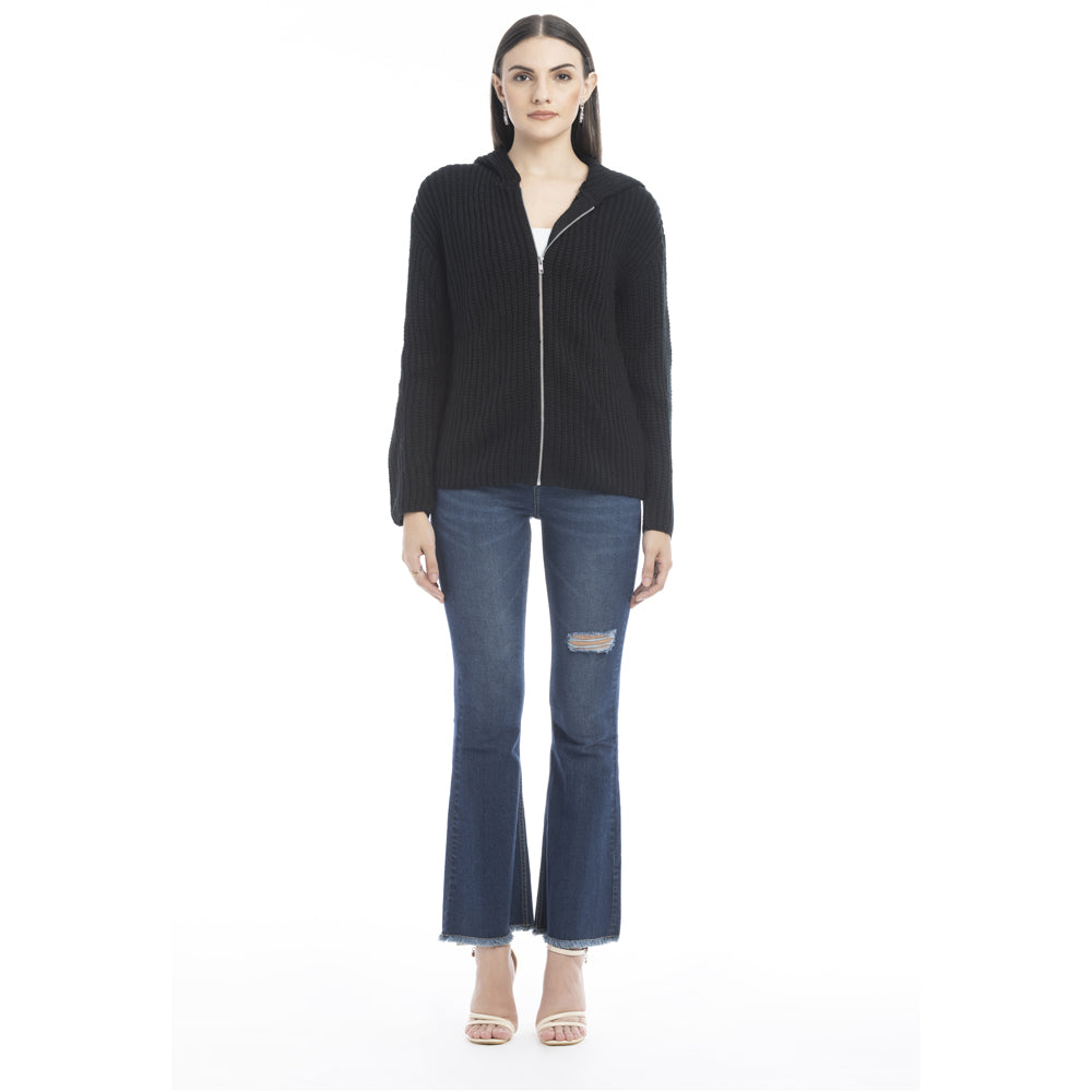 Milani Ribbed Hoodie - Myra USA