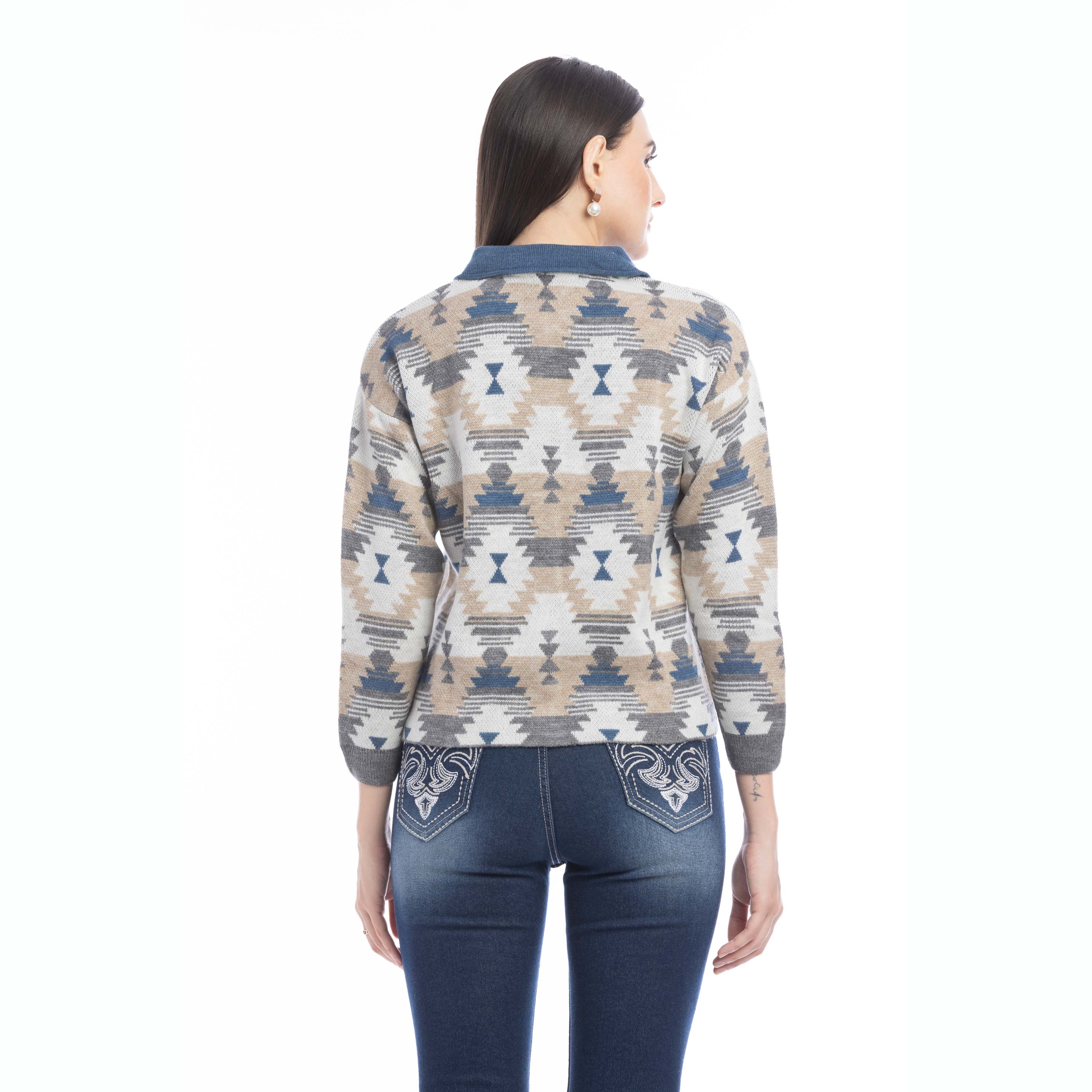 Raign Button Front Shacket Sweater - Myra USA