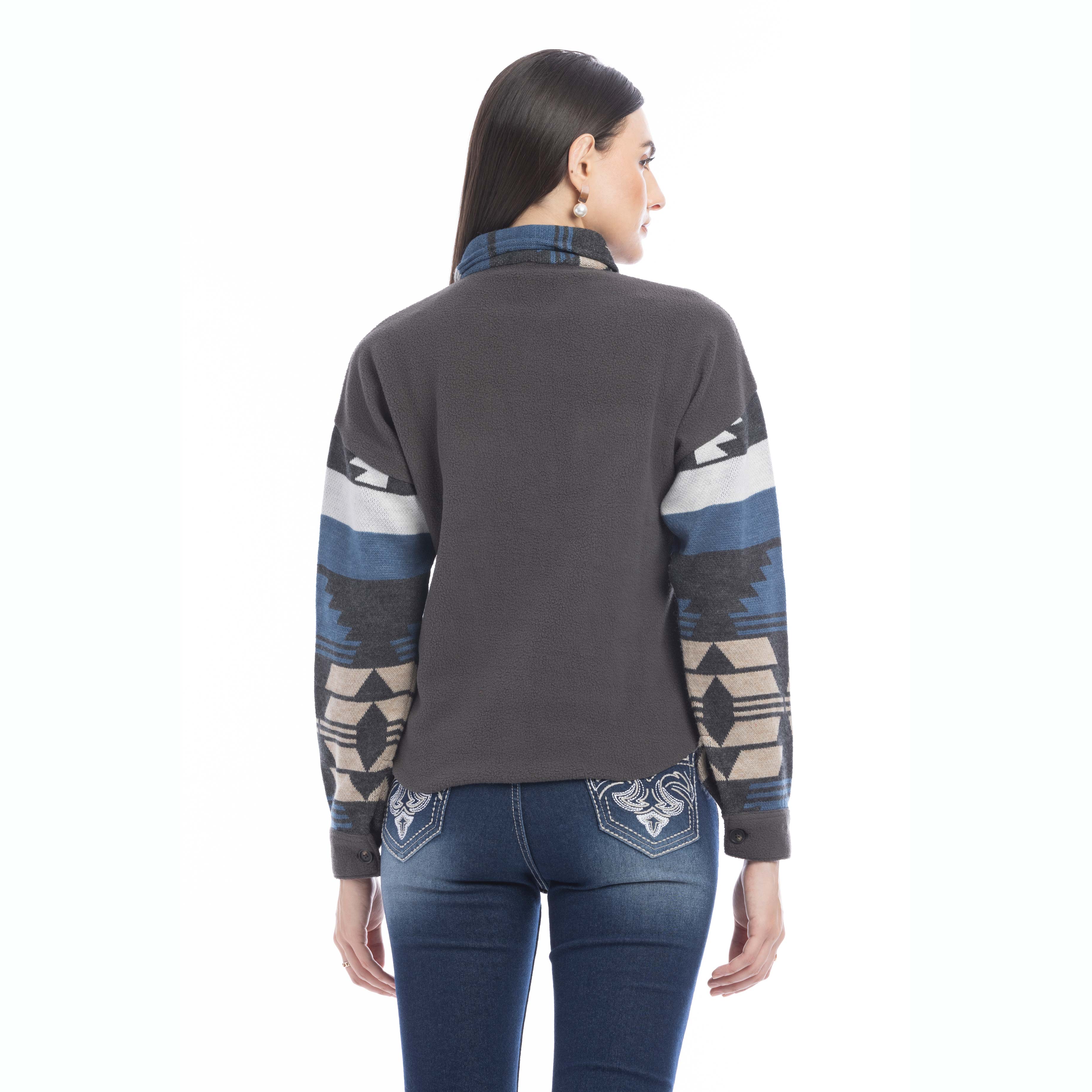 Willa Dessert Winds Shacket Sweater - Myra USA