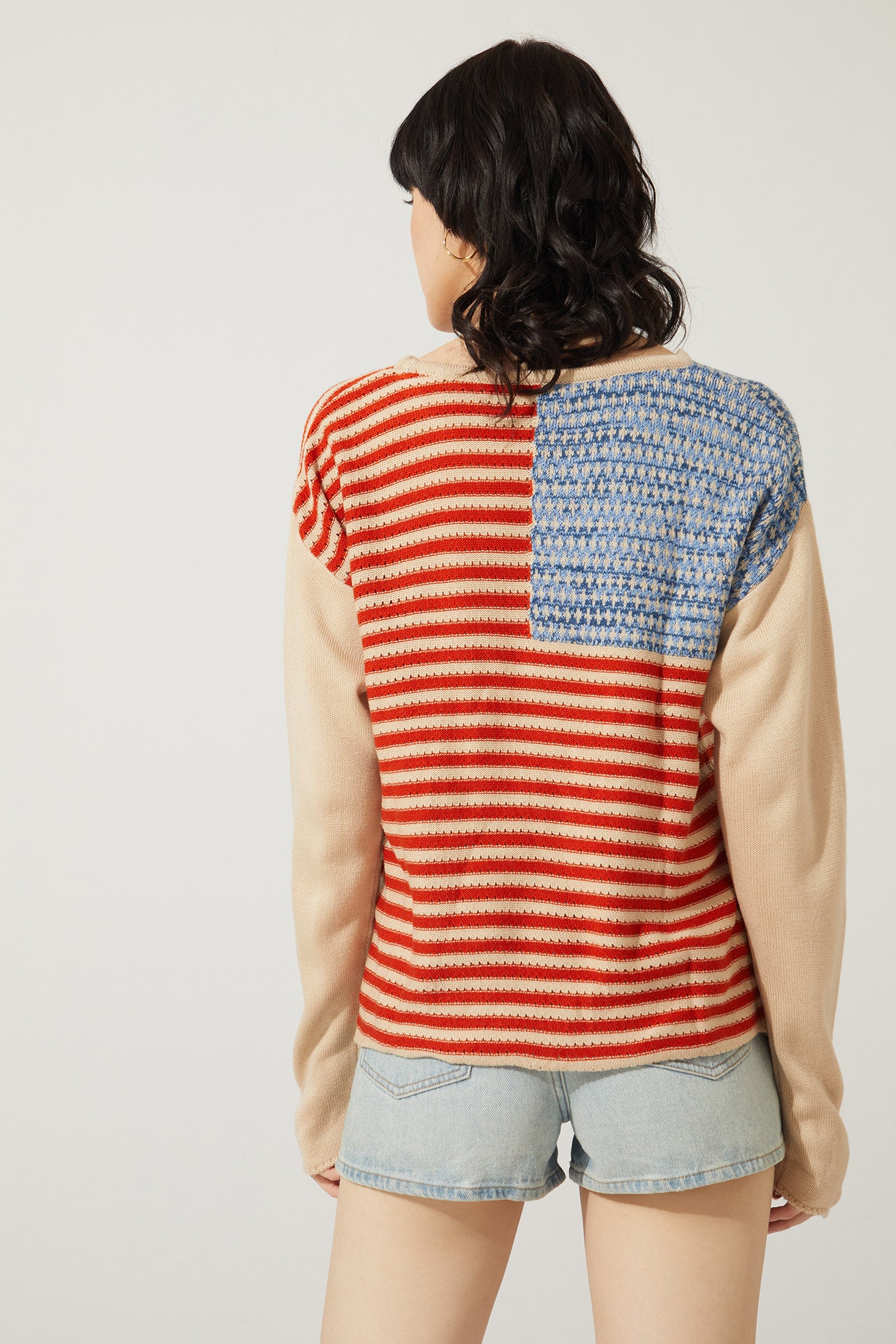 Destiny Flag Knit Sweater - Myra USA