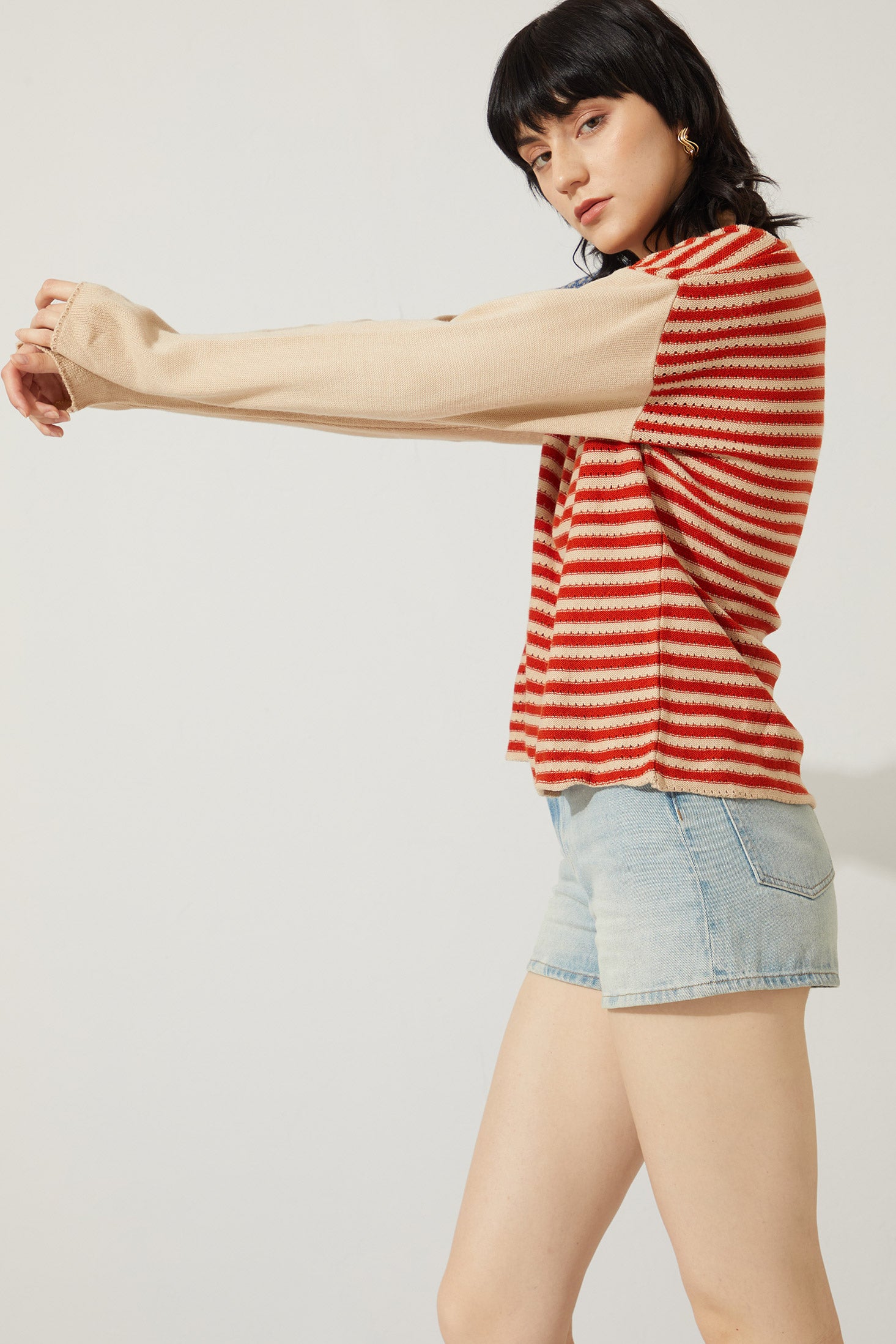 Destiny Flag Knit Sweater - Myra USA