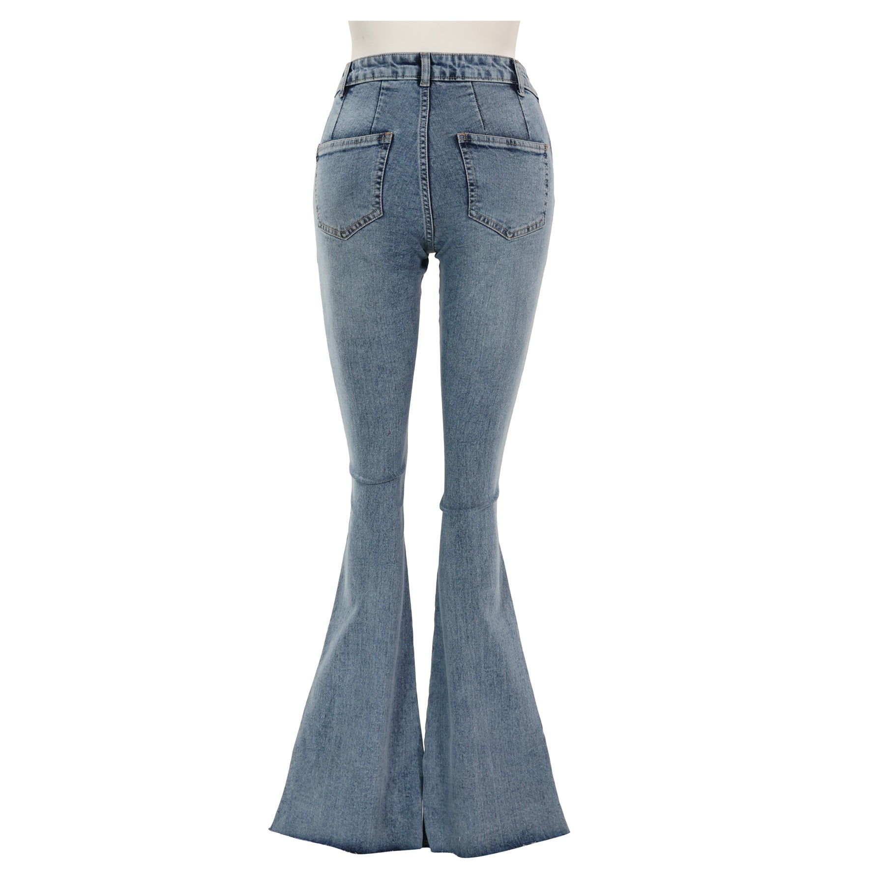 Raven Front Pocket Flared Jeans - Myra USA