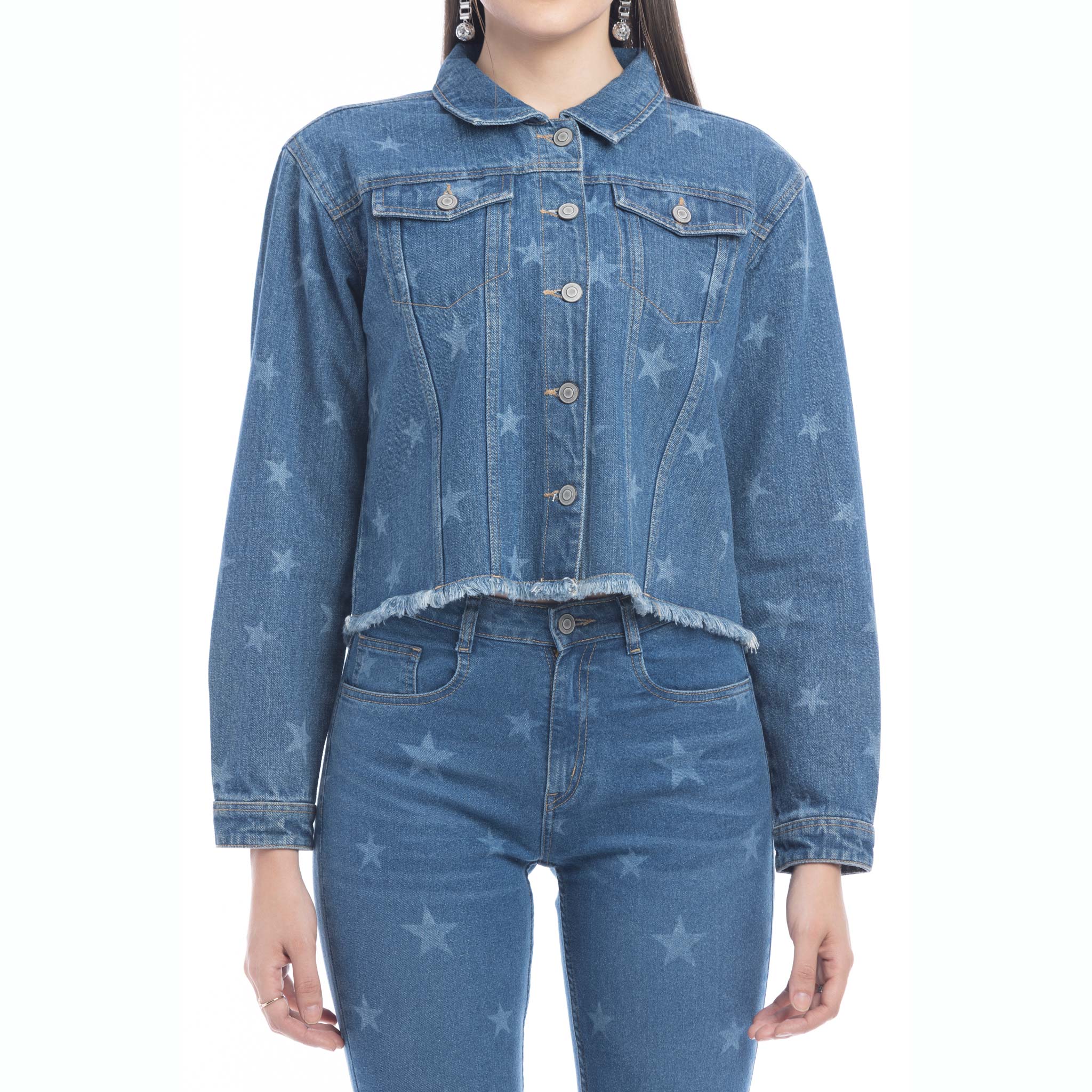 Shiloh Stars Denim Jacket - Myra USA