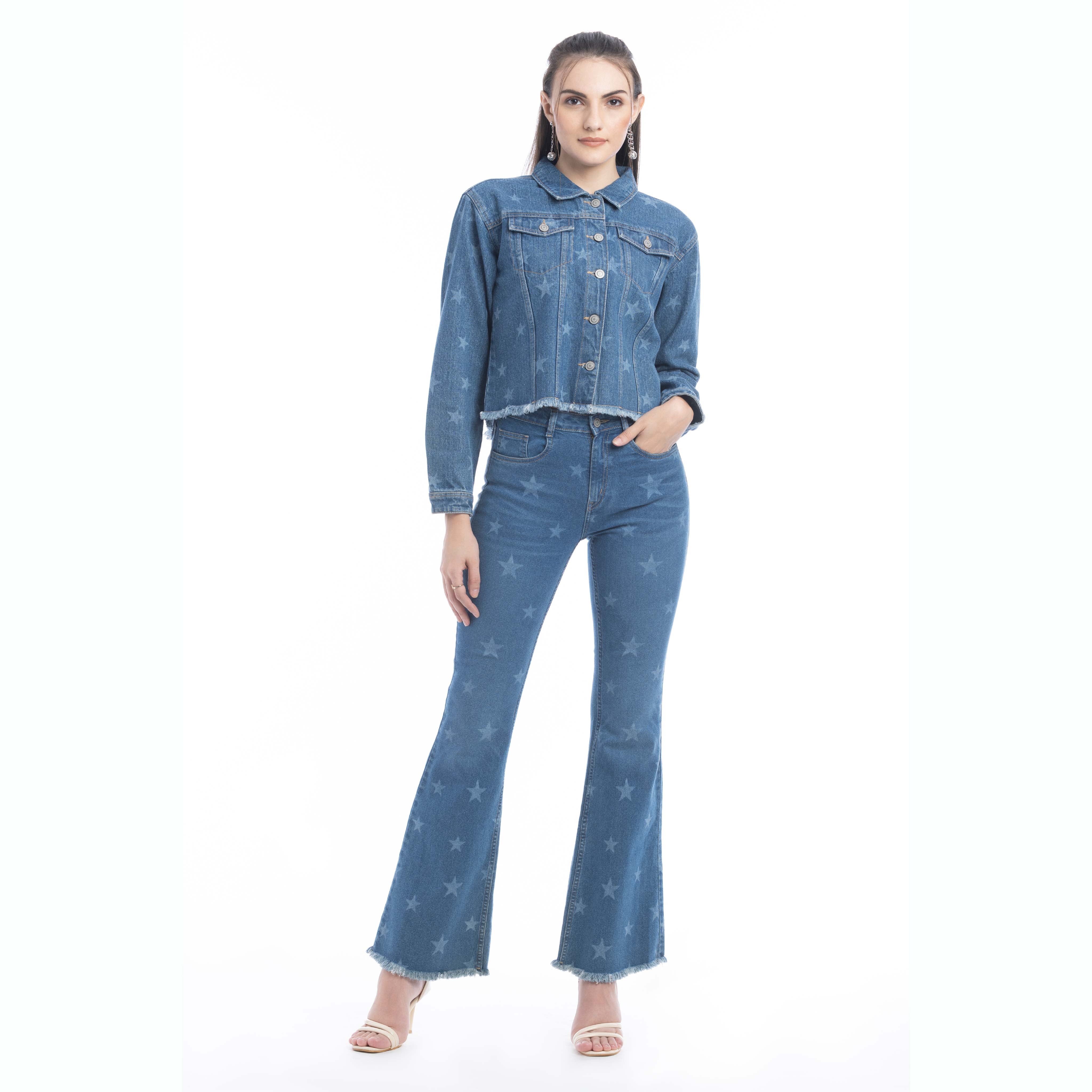 Shiloh Stars Denim Jacket - Myra USA