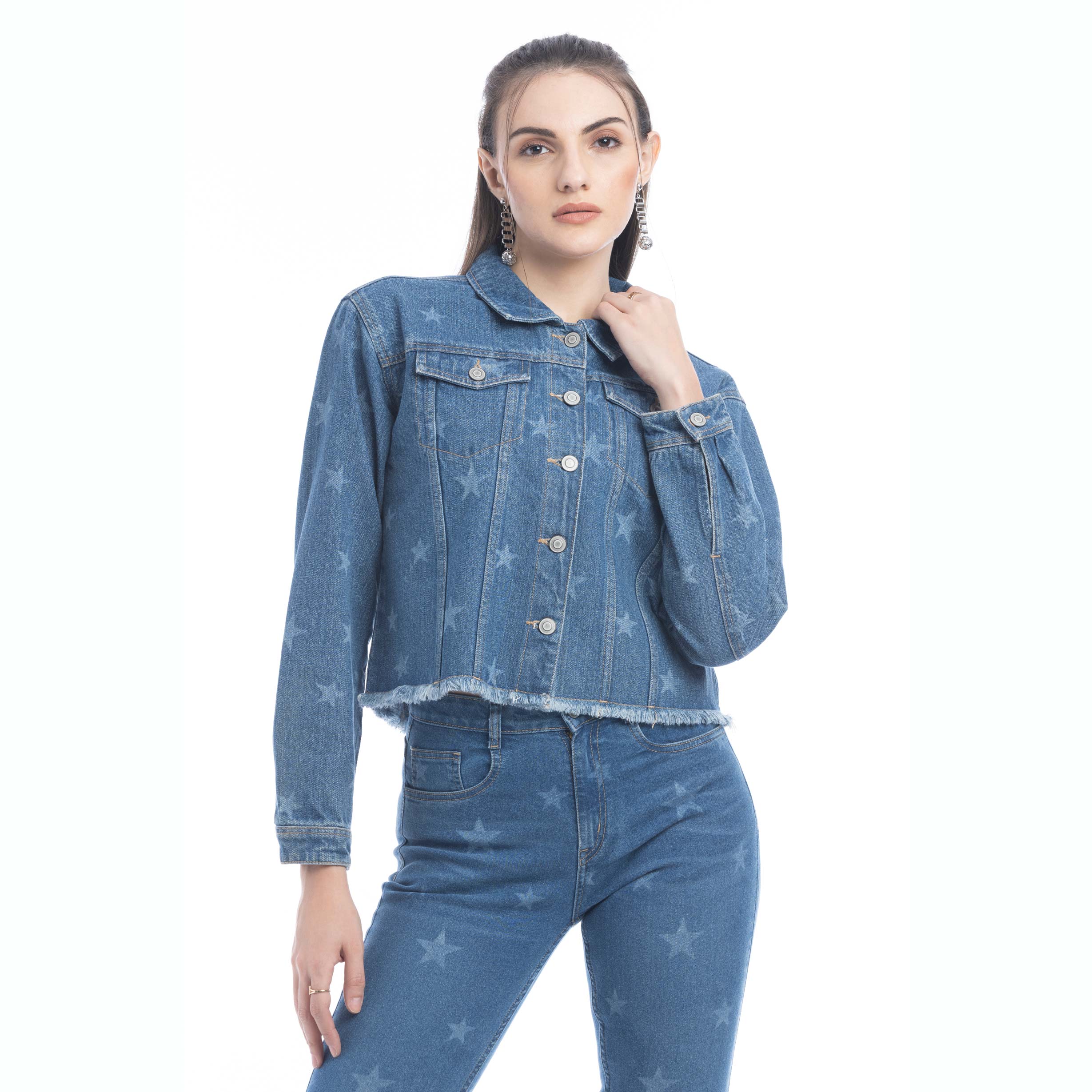 Shiloh Stars Denim Jacket - Myra USA