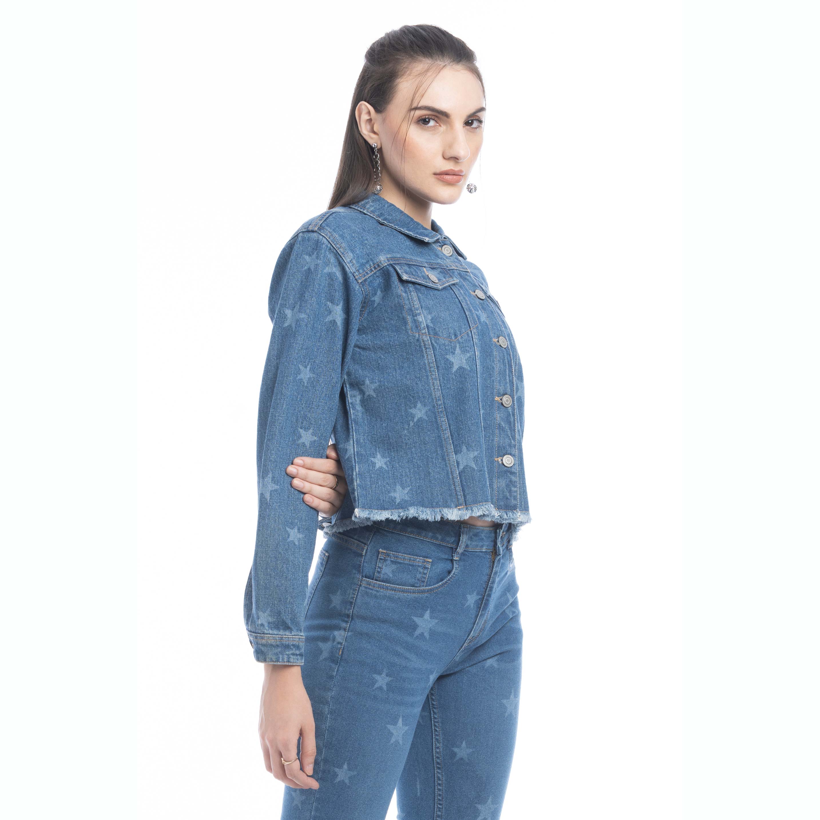 Shiloh Stars Denim Jacket - Myra USA