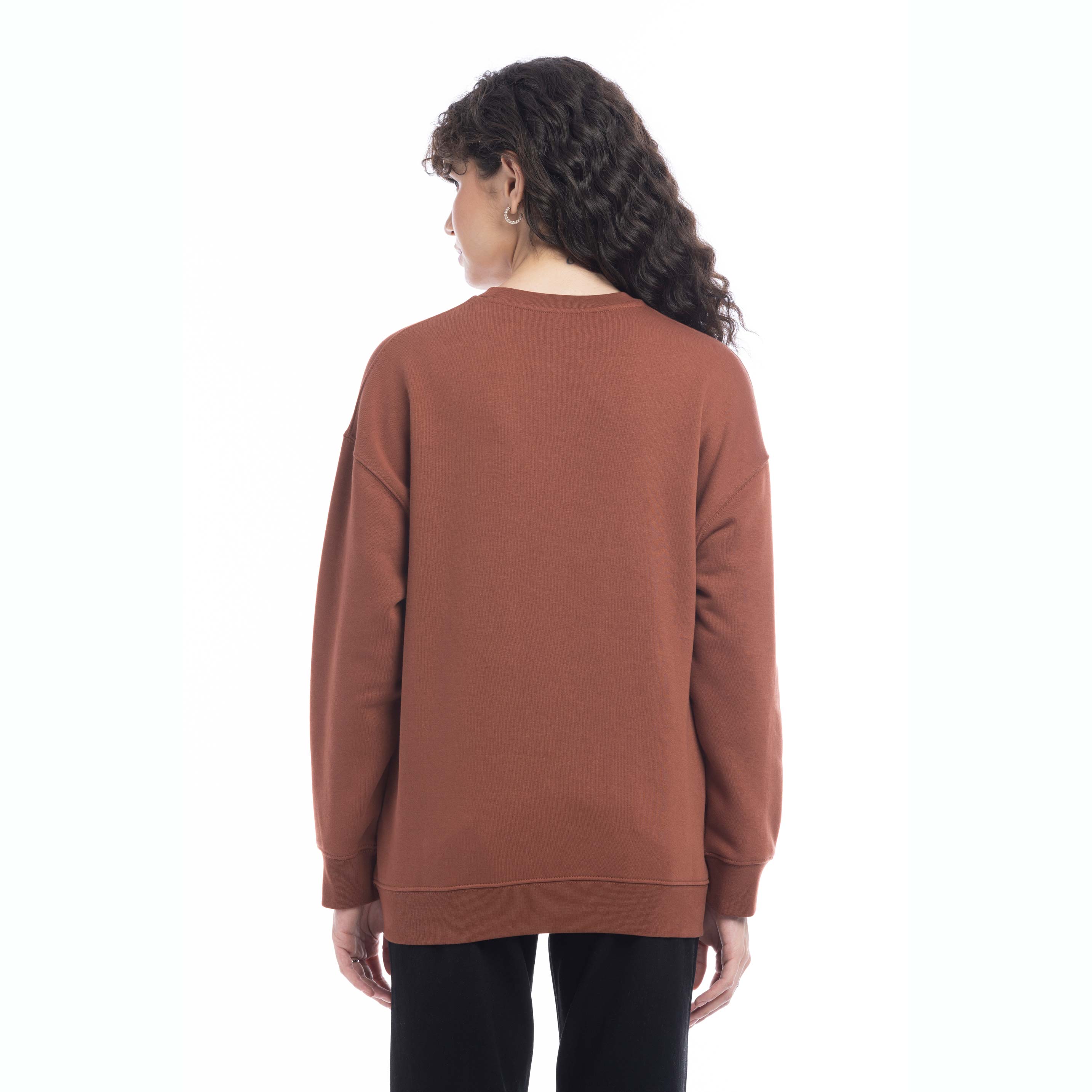 Stay Peaceful Oversized Sweatshirt - Myra USA