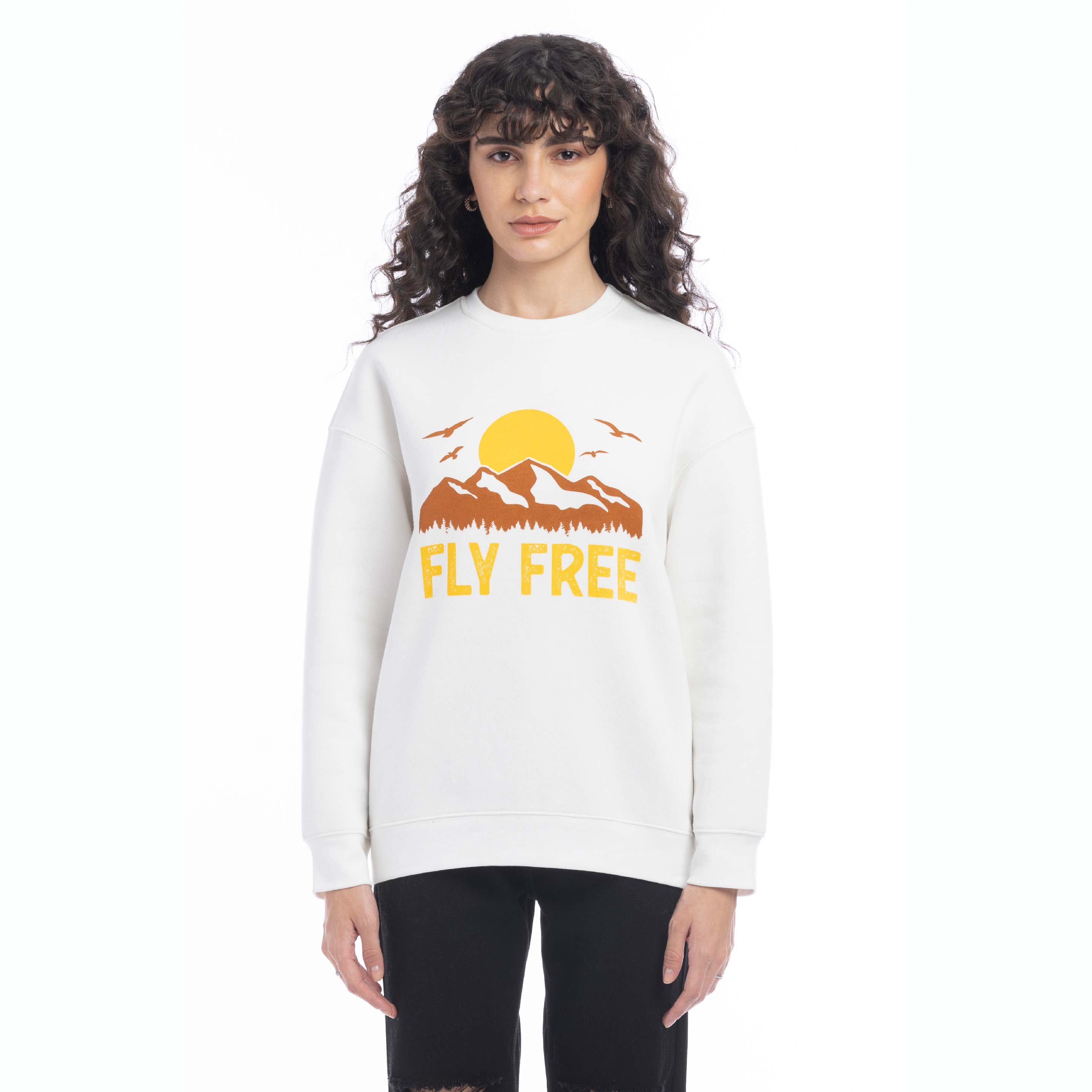 Fly Free Oversized Sweatshirt - Myra USA