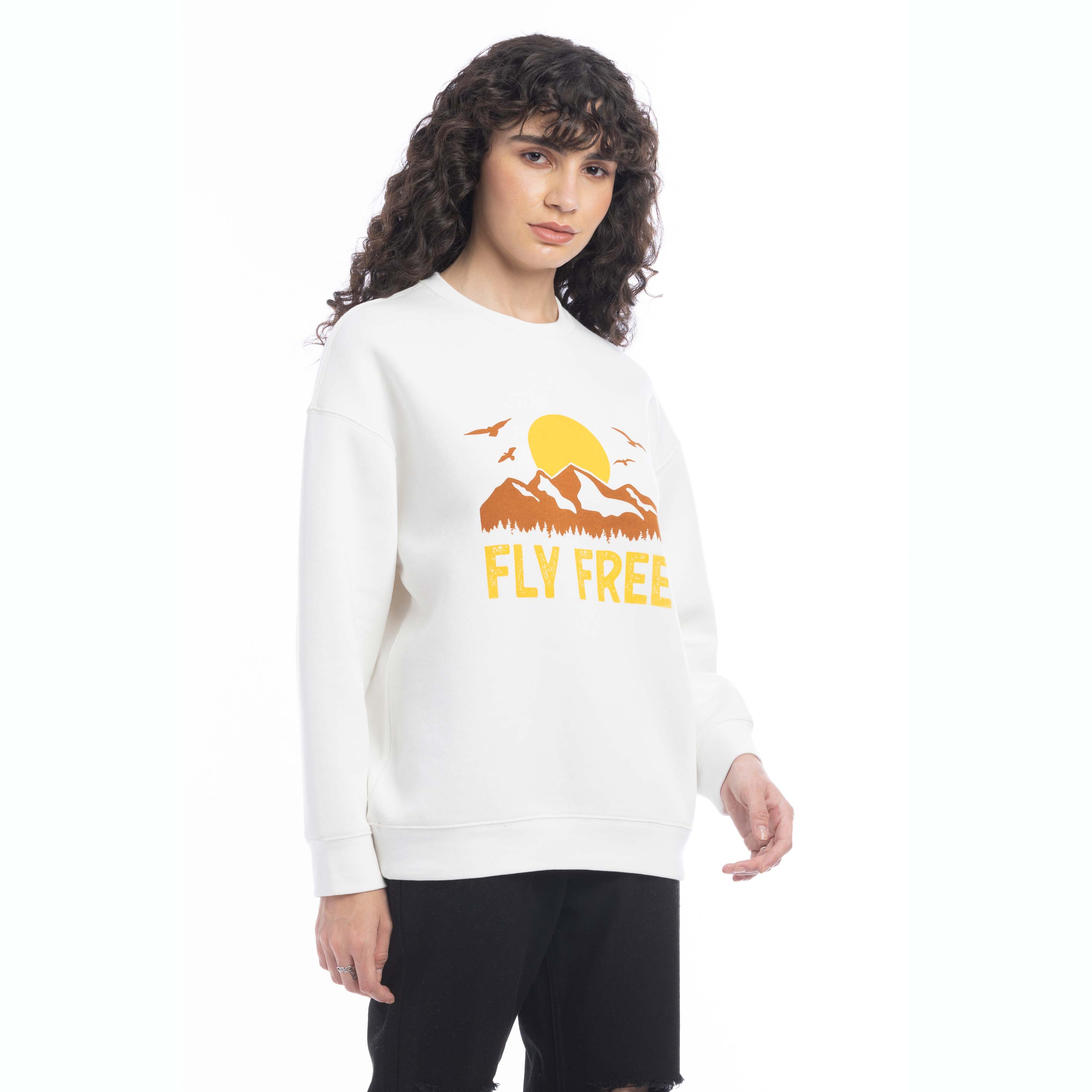 Fly Free Oversized Sweatshirt - Myra USA