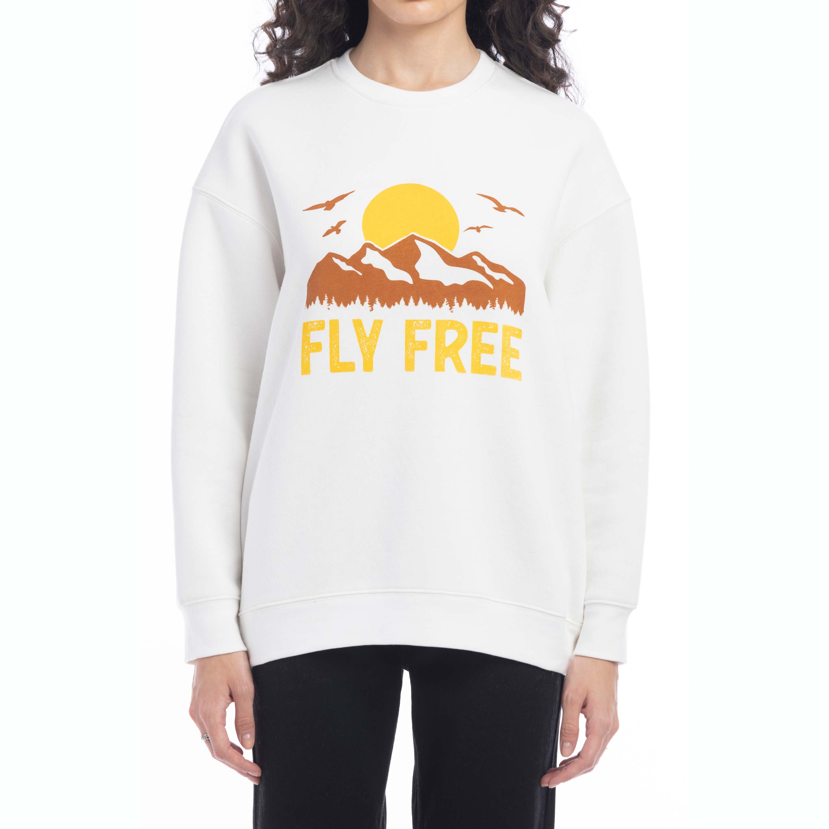 Fly Free Oversized Sweatshirt - Myra USA