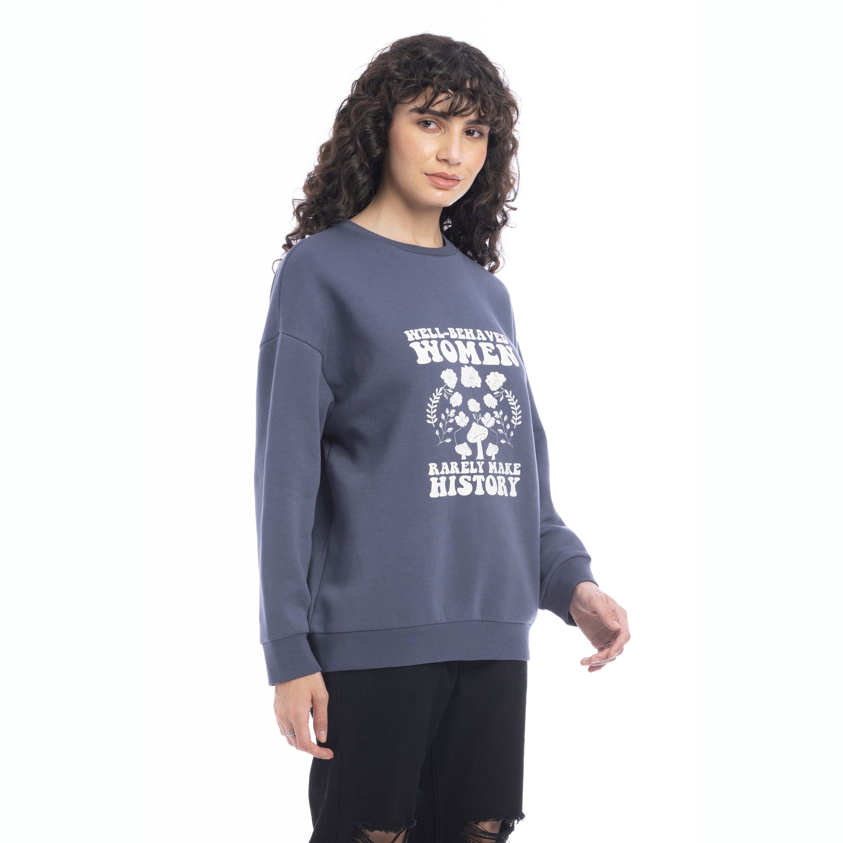 Well-Behaved Women Oversized Sweatshirt - Myra USA