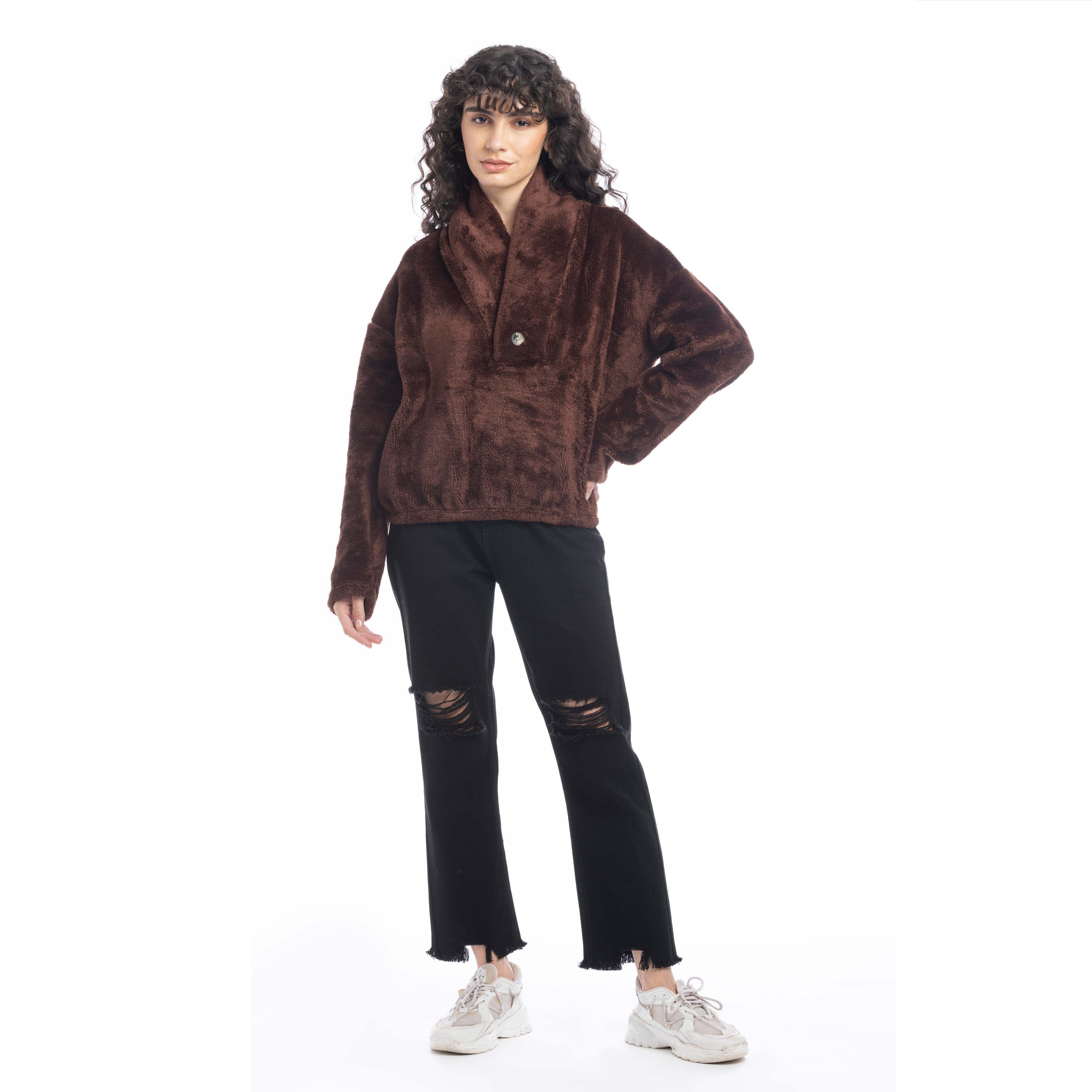 Kamryn Fleece Sweater - Myra USA