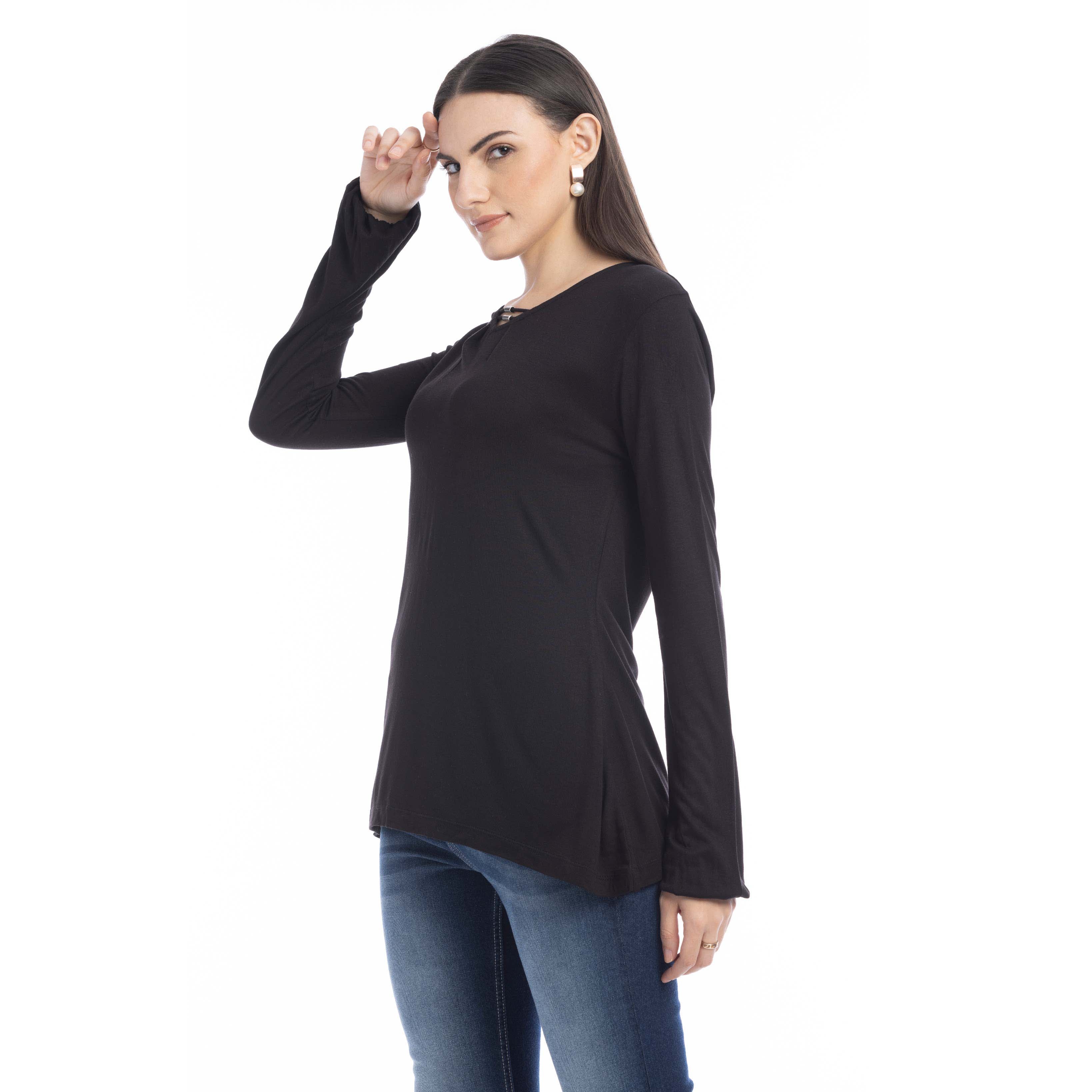 Sylvia V-Neck Top - Myra USA