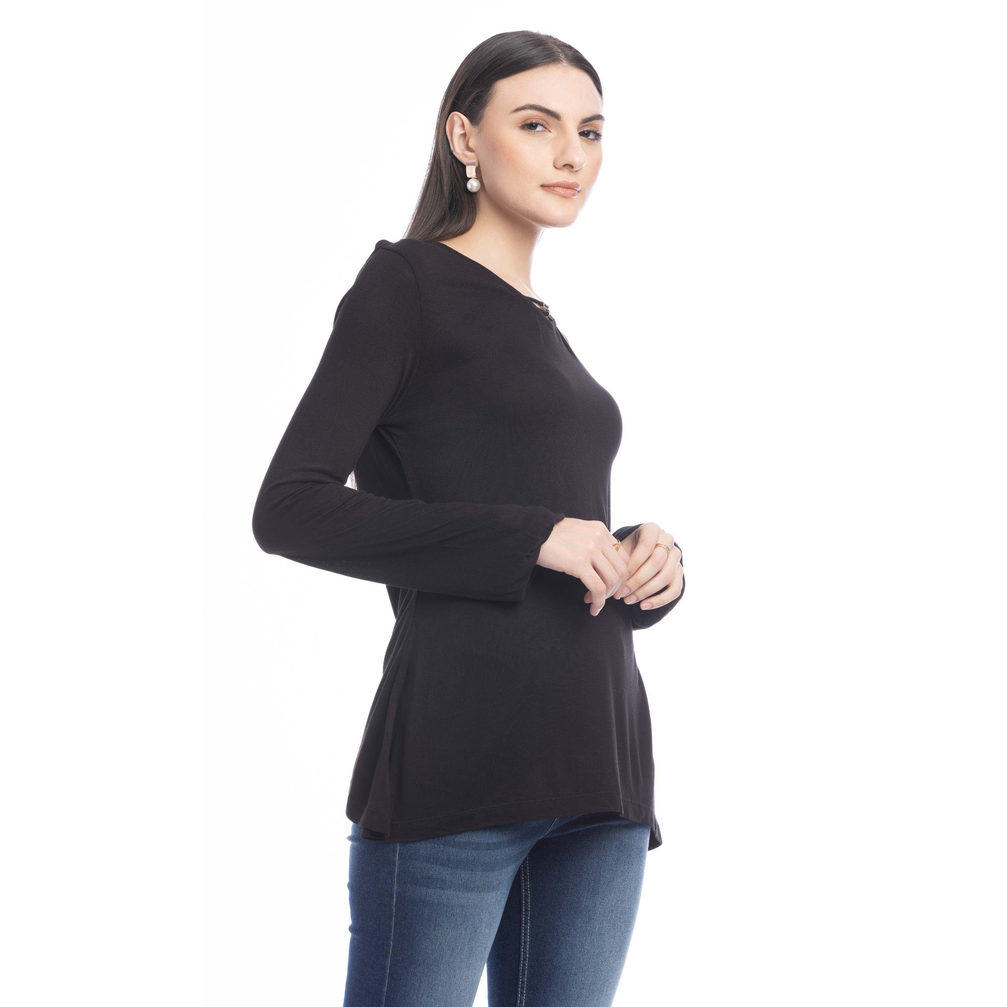 Sylvia V-Neck Top - Myra USA