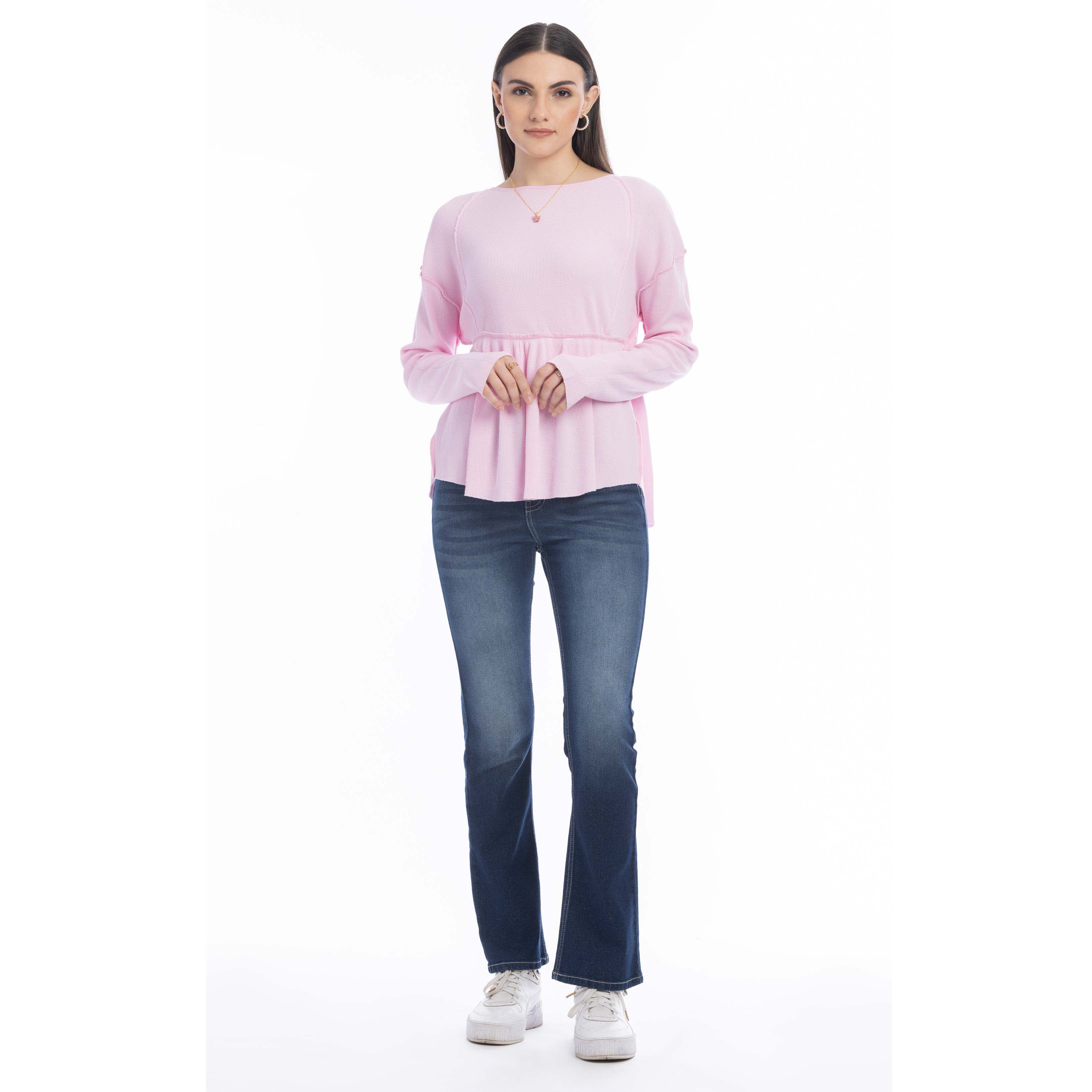 Matilda Ruffled Hem Top - Myra USA