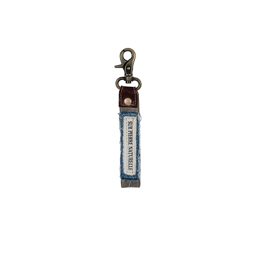 Sur Pierre Naturelle Canvas Key Strap Fob - Myra USA