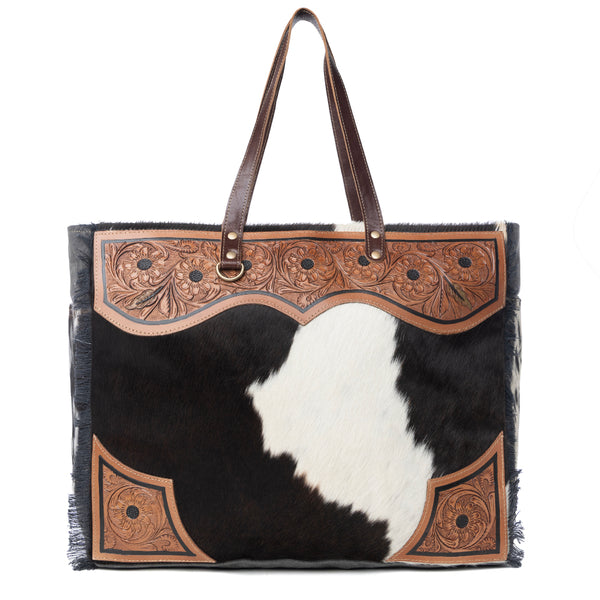 Cartwright Hand-Tooled Bag - Myra USA