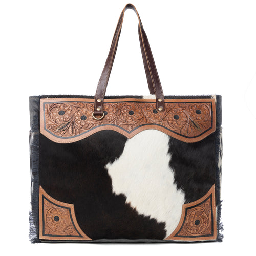 Cartwright Hand-Tooled Bag - Myra USA