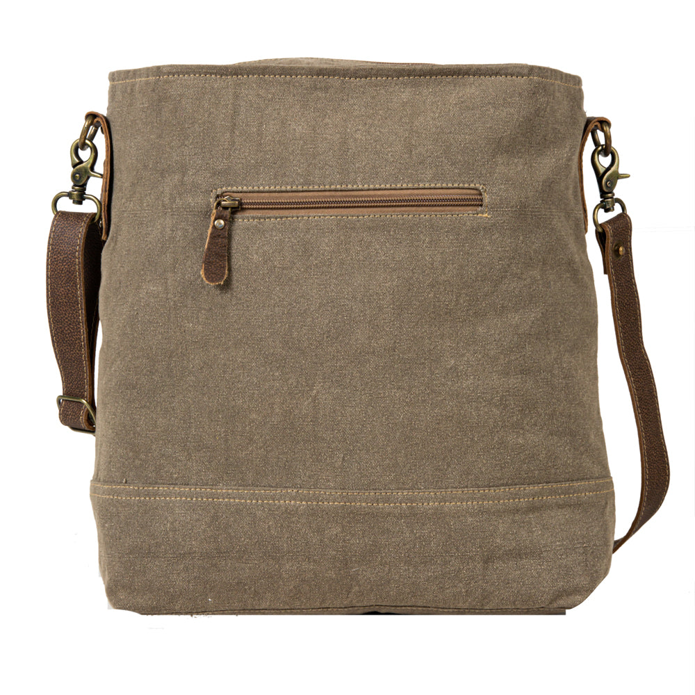 Vintage Traveler Patchwork Shoulder Bag - Myra USA