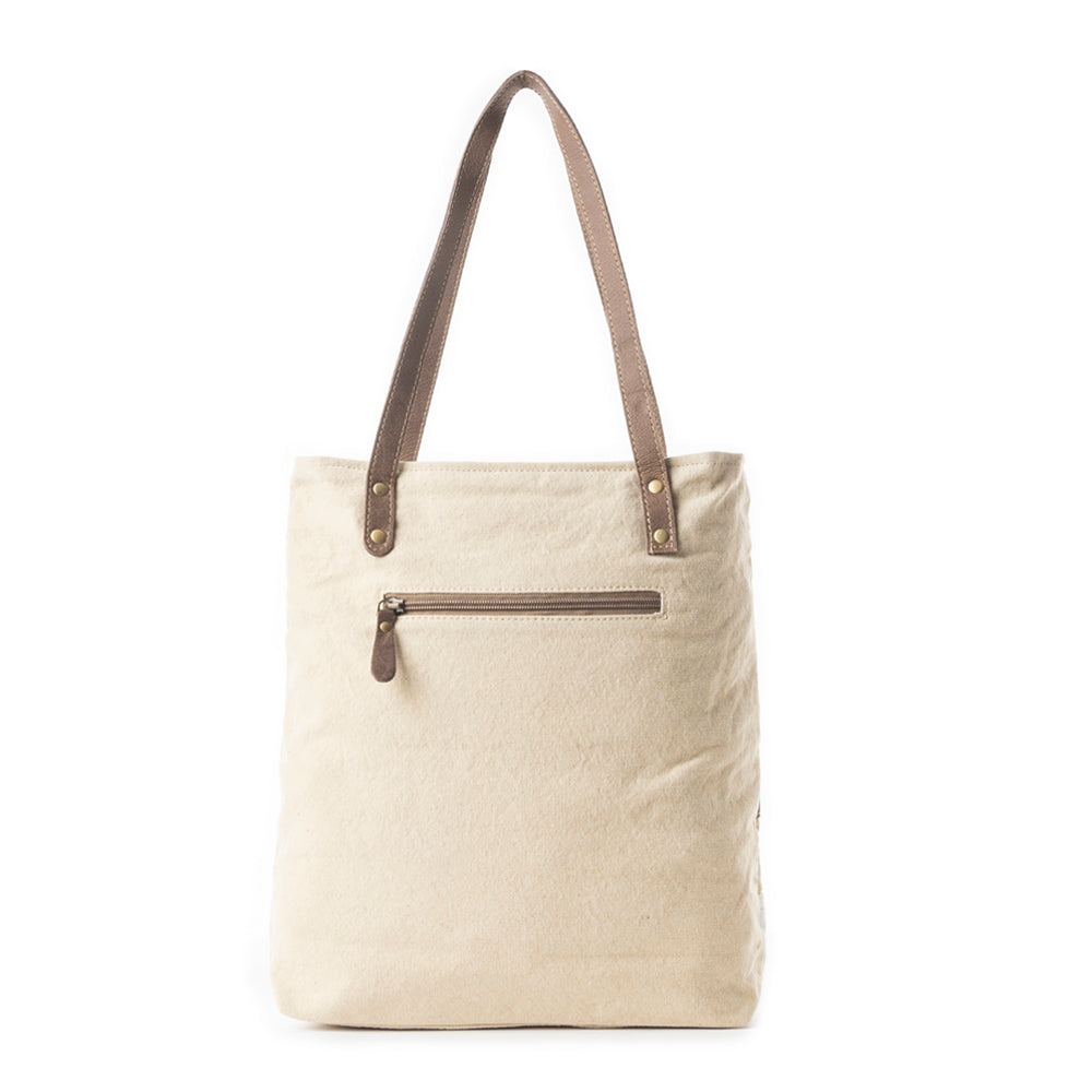 World Travels Patchwork Tote Bag - Myra USA