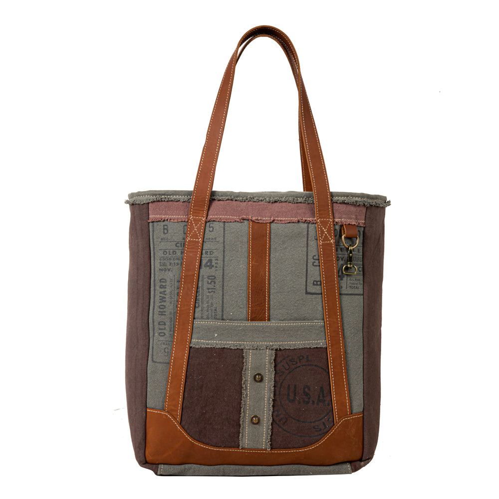 Hamilton Trimmed Tote Bag - Myra USA