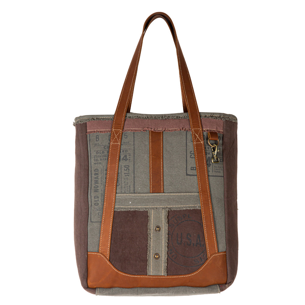 Hamilton Trimmed Tote Bag - Myra USA
