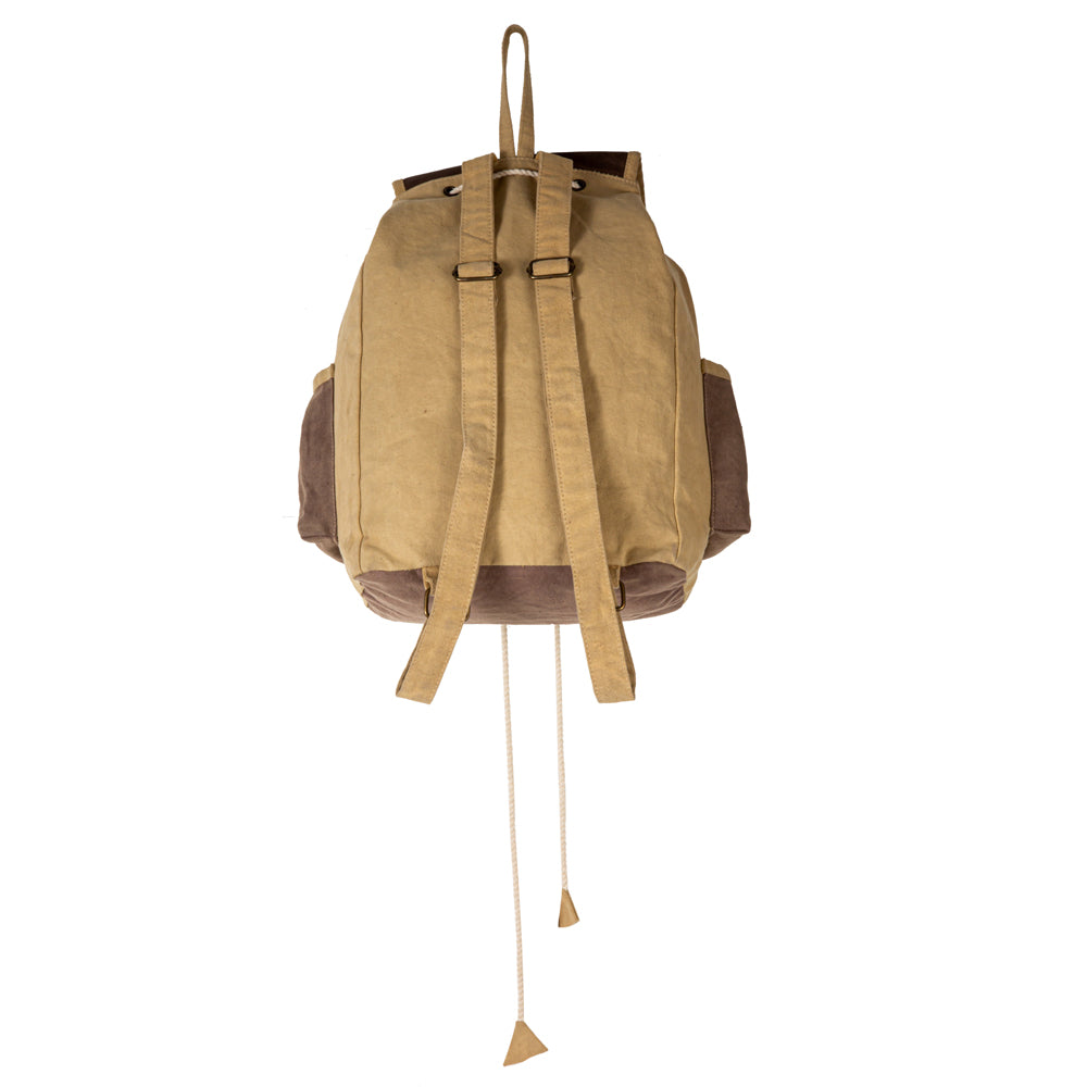 Chesternut Journey Canvas Backpack Bag - Myra USA