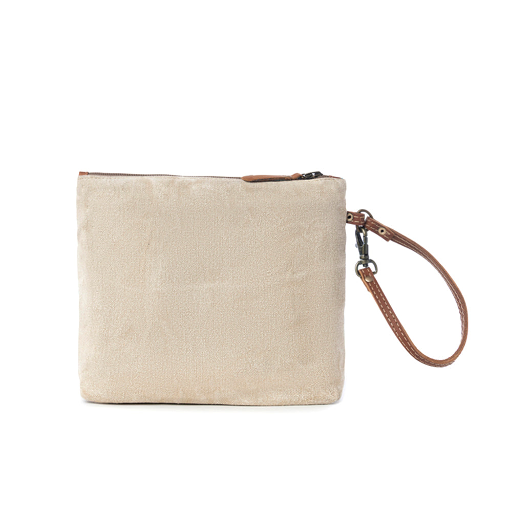 Burlander Patch Teal Pouch - Myra USA