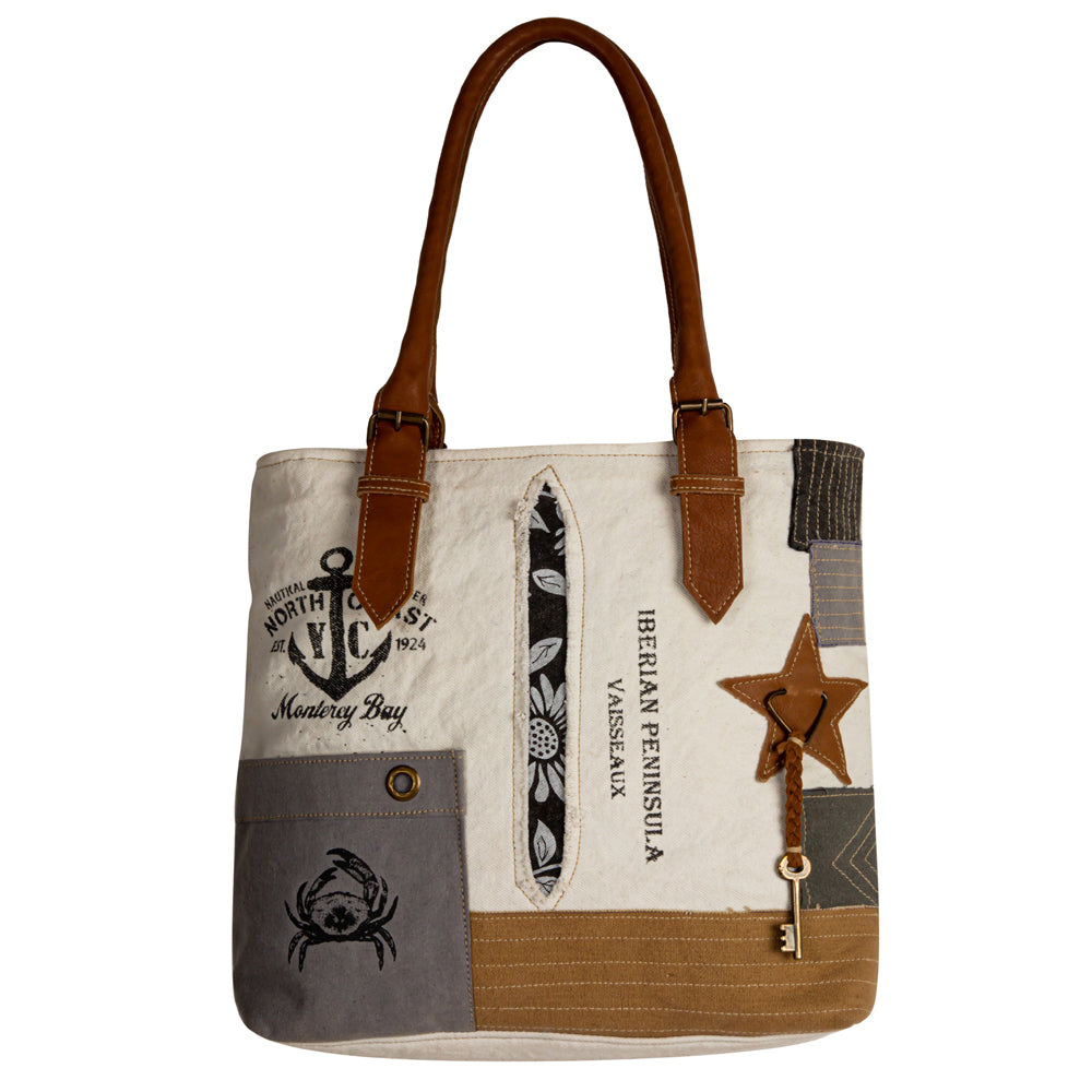 Expedition Patch Hand Tote Bag - Myra USA