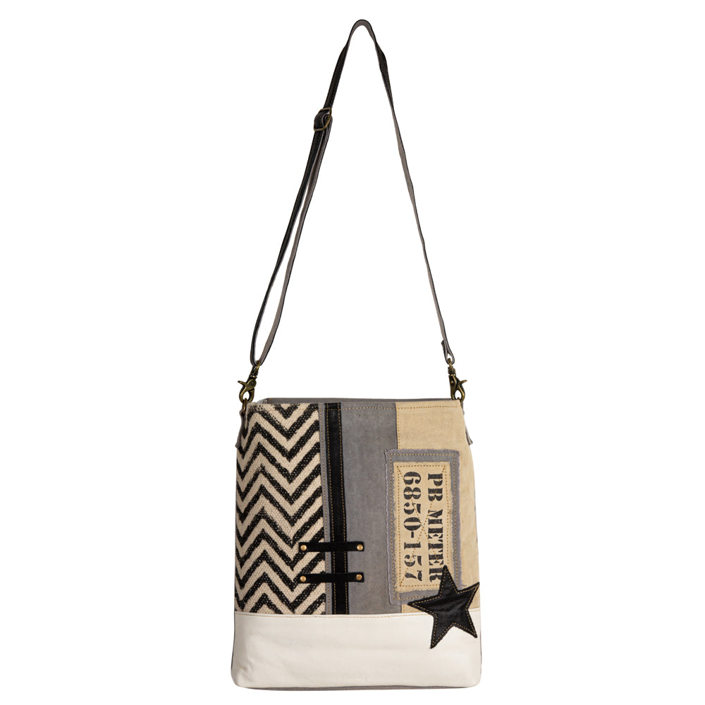 Globetrotter Patch Shoulder Bag - Myra USA