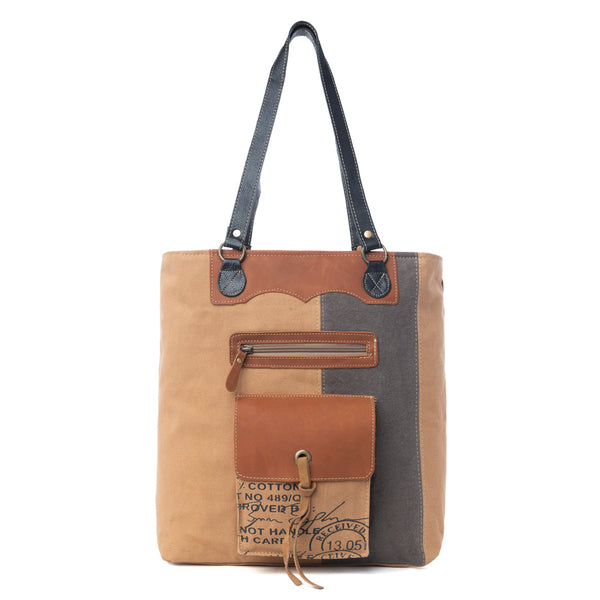 Montrielle Vintage Series Compartment Tote Bag - Myra USA