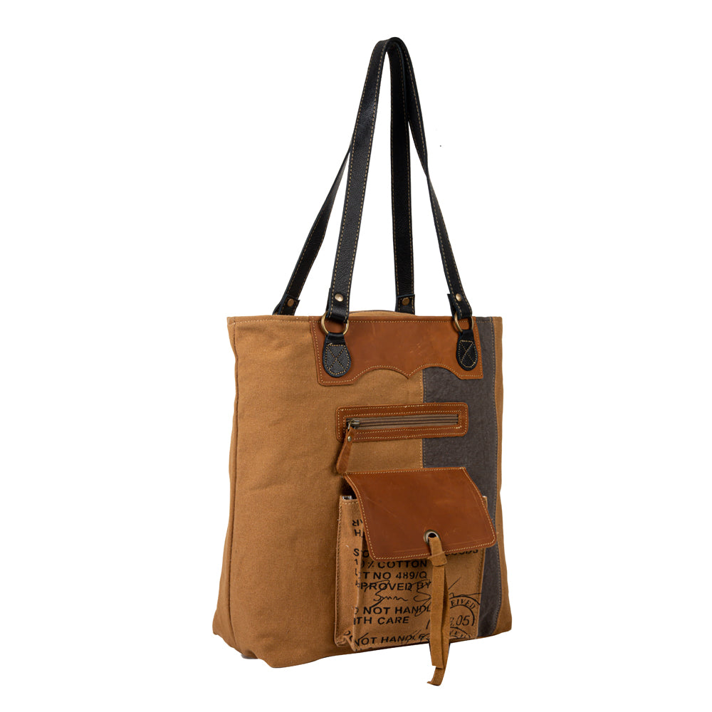 Montrielle Vintage Series Compartment Tote Bag - Myra USA