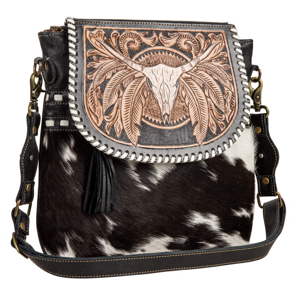 Spirit Of The Herd HandTooled Bag - Myra USA