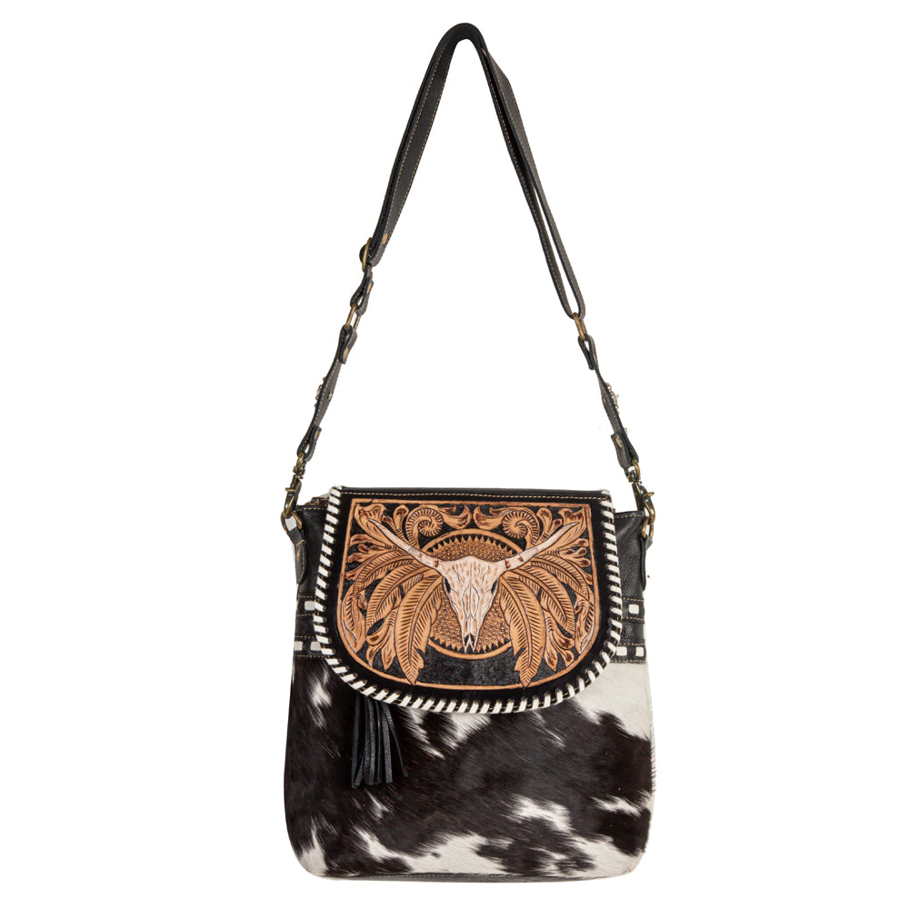 Spirit Of The Herd HandTooled Bag - Myra USA