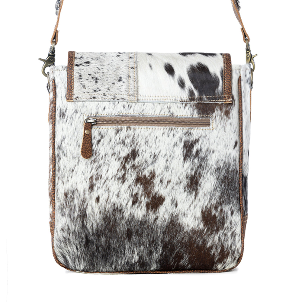 Adobe Sands Leather Hairon Bag - Myra USA