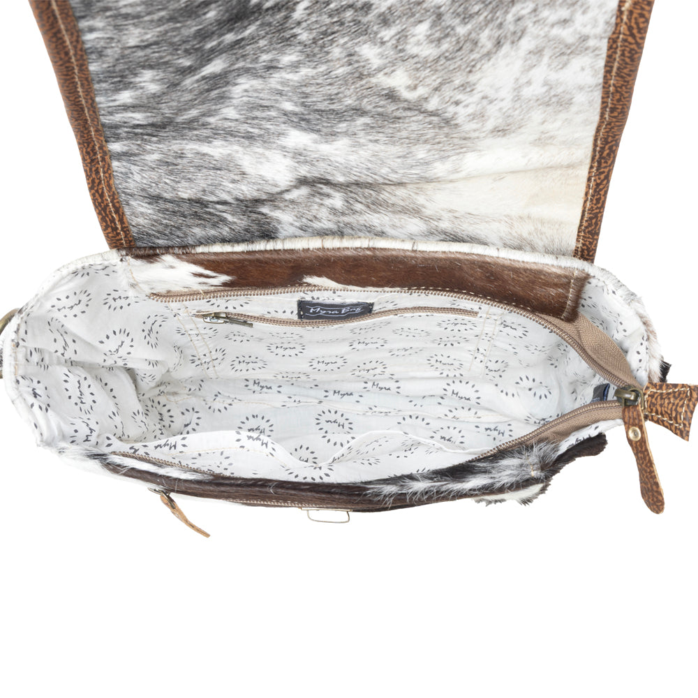 Adobe Sands Leather Hairon Bag - Myra USA