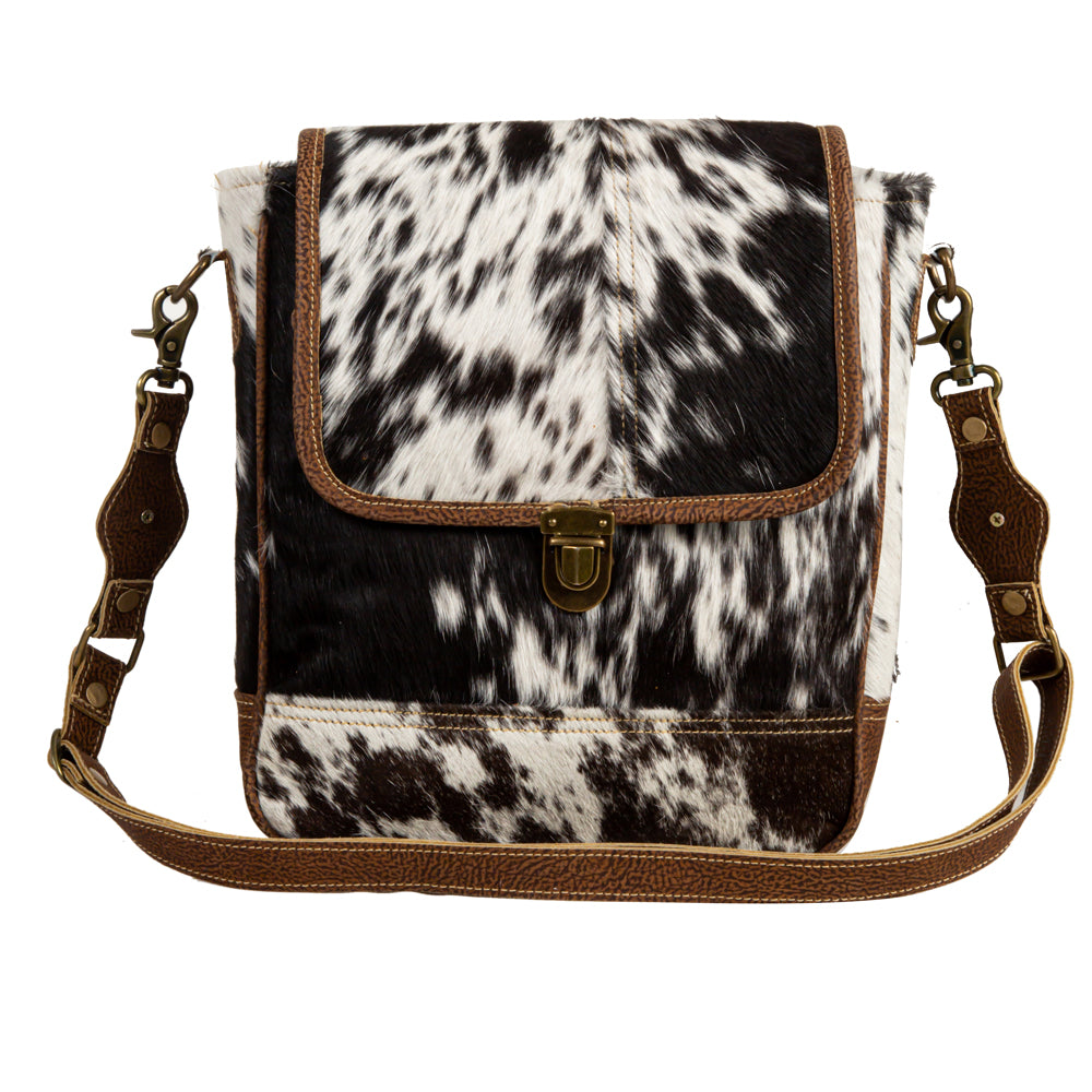 Adobe Sands Leather Hairon Bag - Myra USA