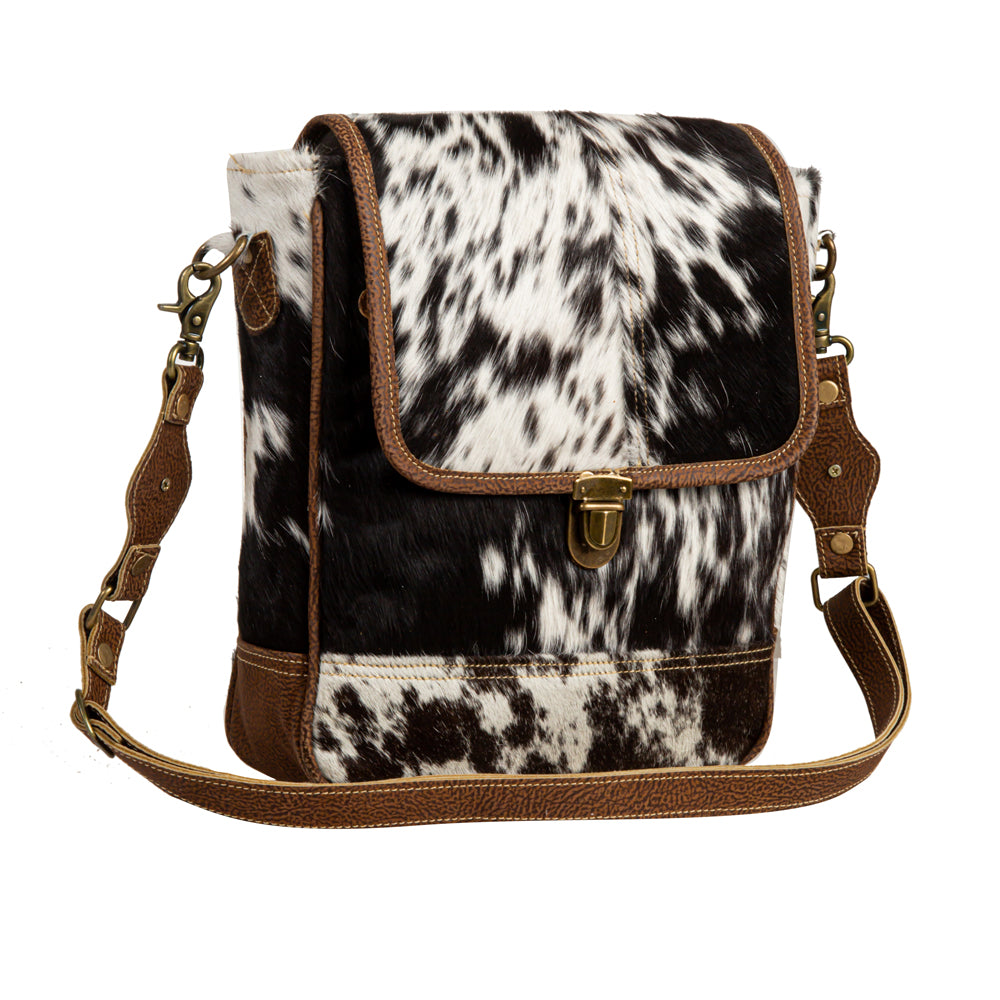 Adobe Sands Leather Hairon Bag - Myra USA