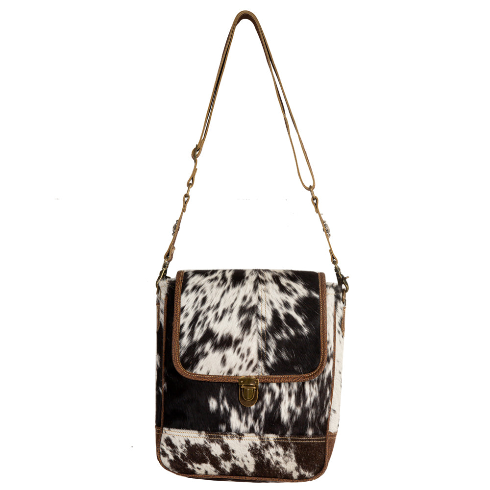 Adobe Sands Leather Hairon Bag - Myra USA