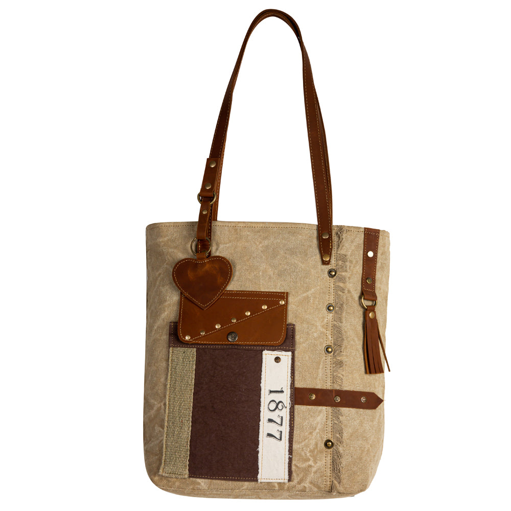 Yesteryear Vintage Style Tote Bag - Myra USA
