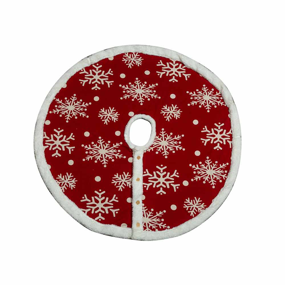 Christmas Snowflakes Tree Skirt - Myra USA