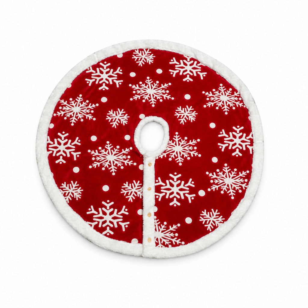 Christmas Snowflakes Tree Skirt - Myra USA