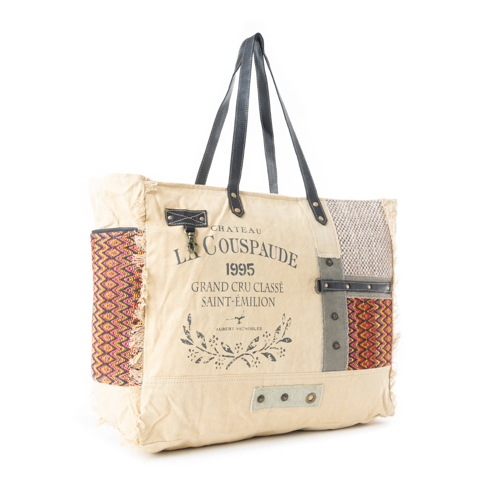 Sundown River Vintage Weekender Bag - Myra USA