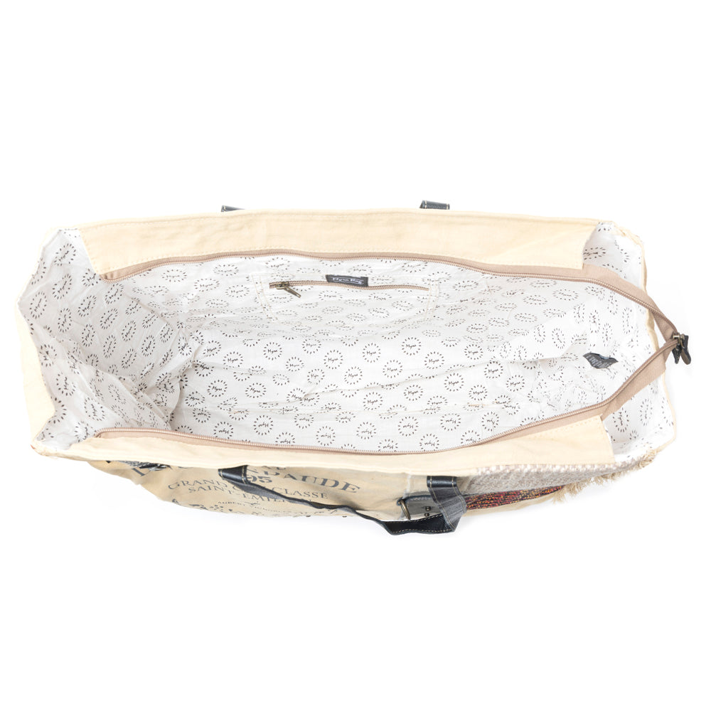 Sundown River Vintage Weekender Bag - Myra USA