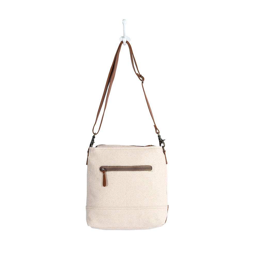 Farine Canvas Shoulder Bag - Myra USA