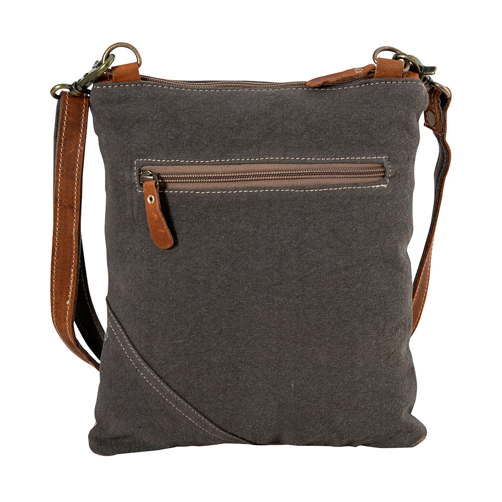 USA Canvas Patch Crossbody Bag - Myra USA