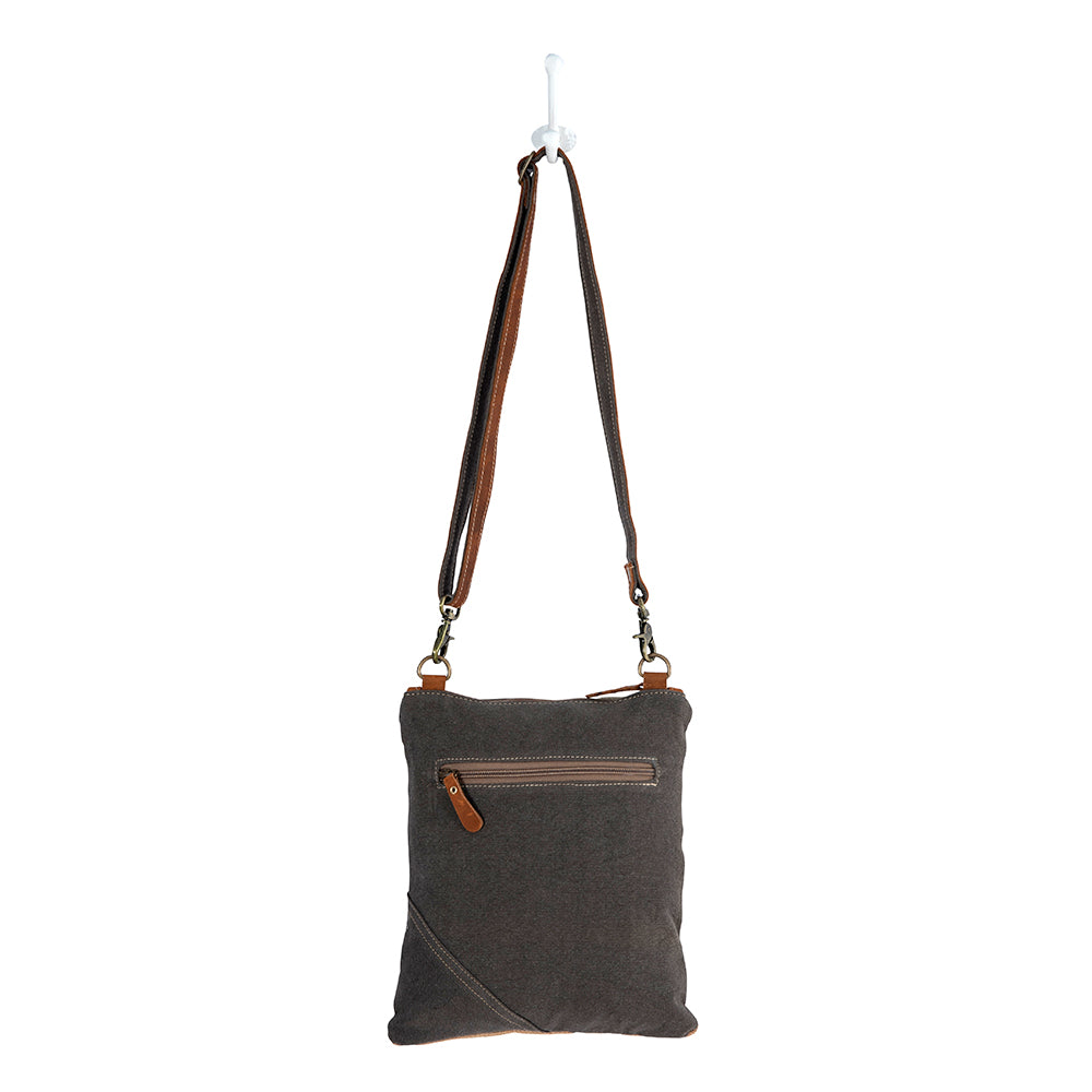 USA Canvas Patch Crossbody Bag - Myra USA