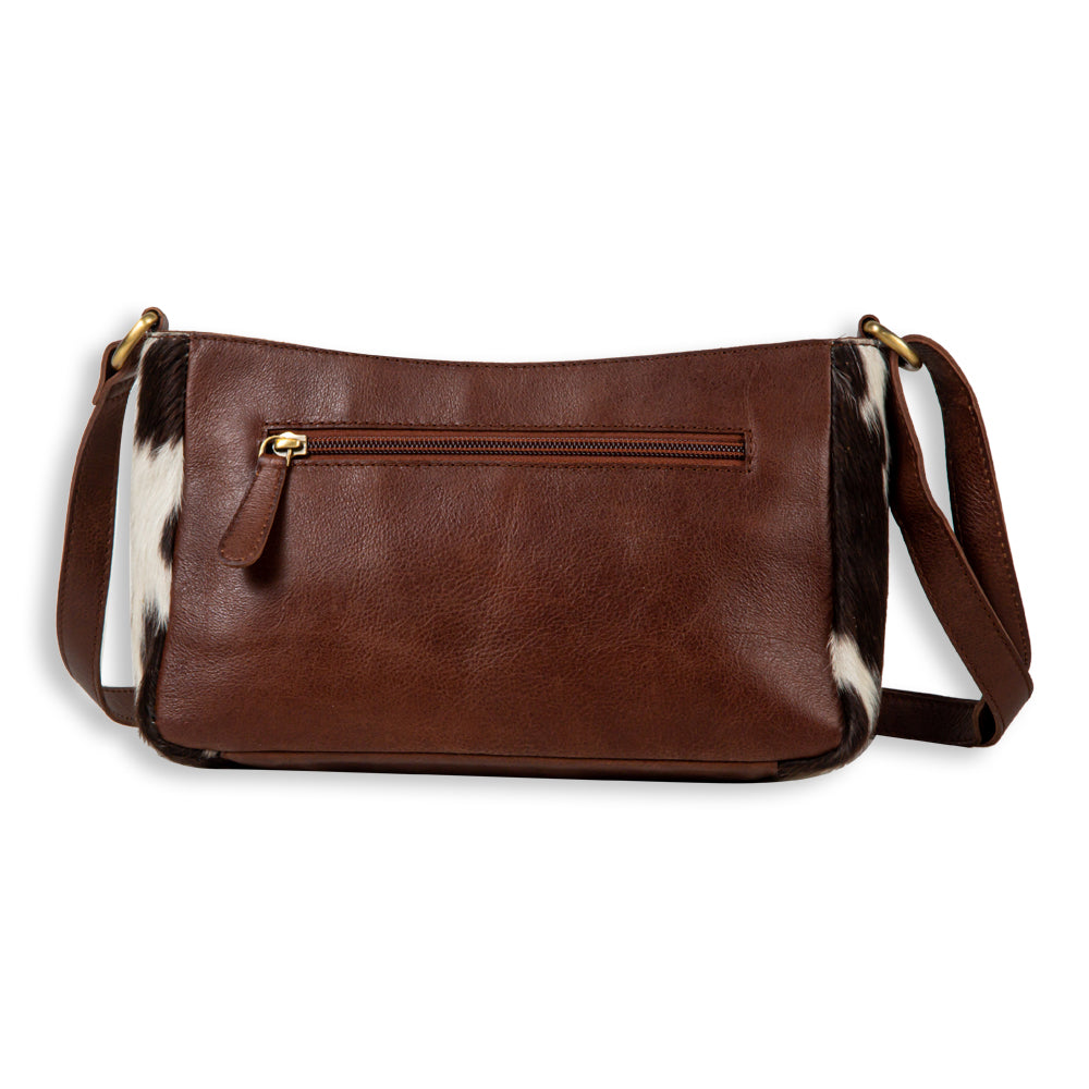 Marta Plains Leather & Hairon Bag - Myra USA